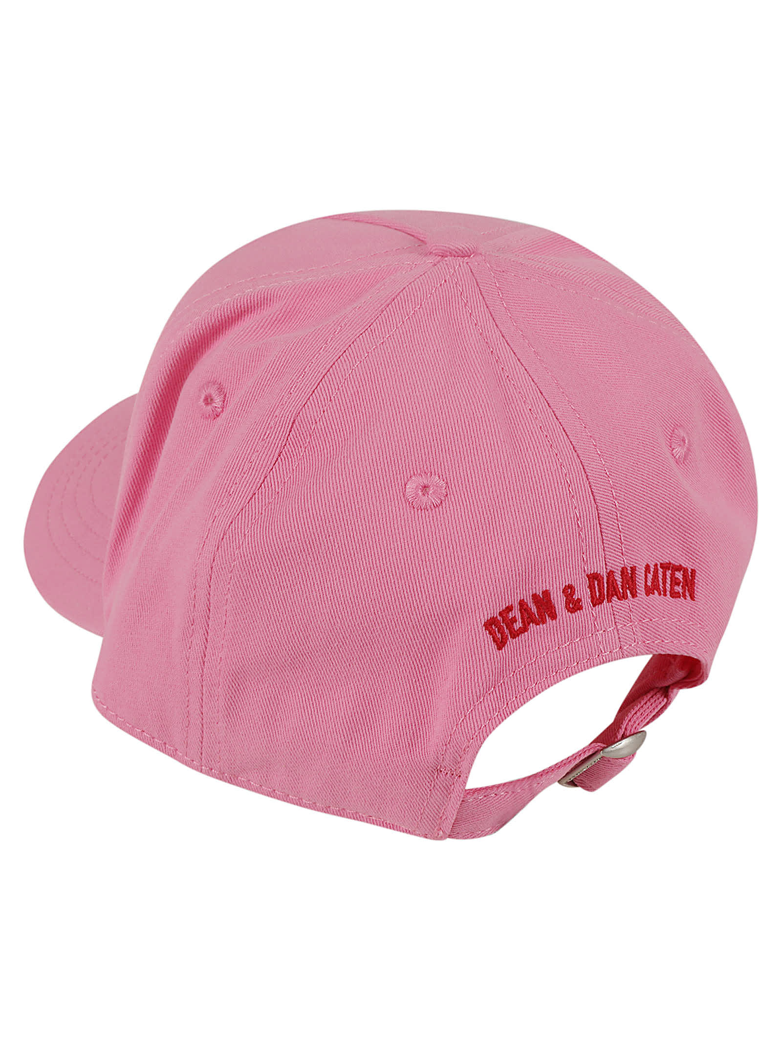 Shop Dsquared2 Wm Baseball Cap In Pink/red