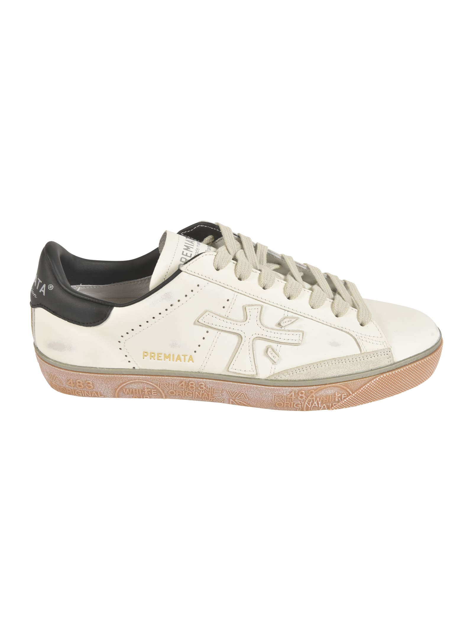 Shop Premiata Steven Sneakers In 6977