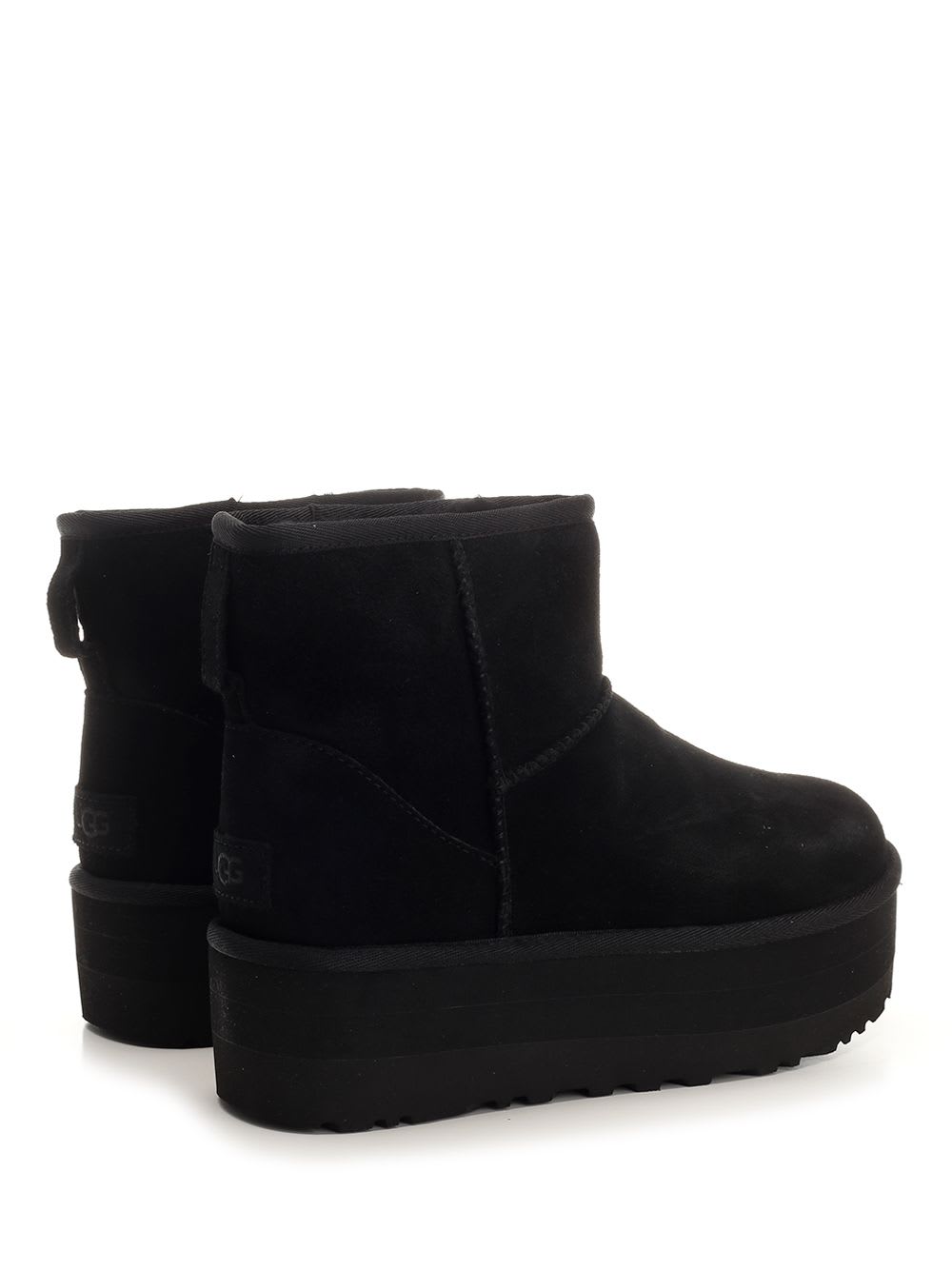 Ugg Classic Mini Platform Boots In Black