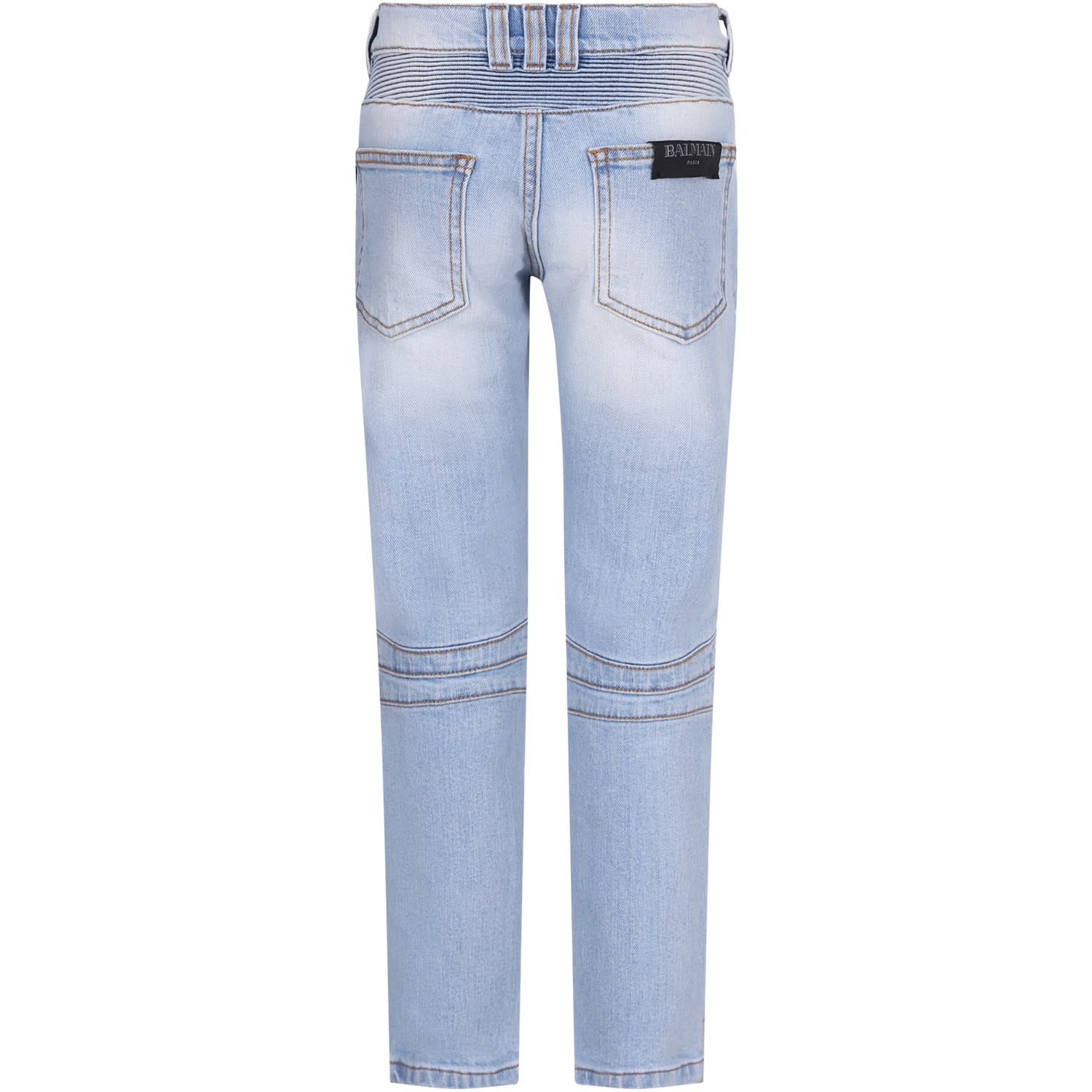 balmain blue jeans