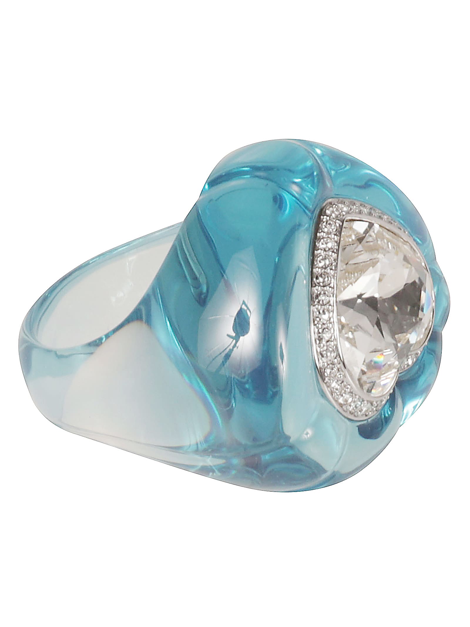 Crystal Heart Ring