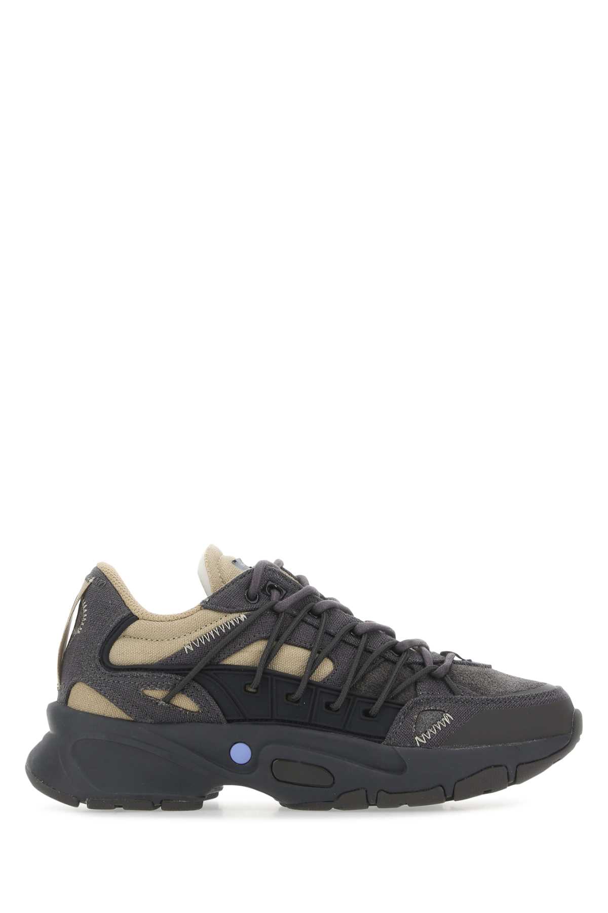 Shop Mcq By Alexander Mcqueen Multicolor Fabric And Suede Aratana Sneakers In 1041