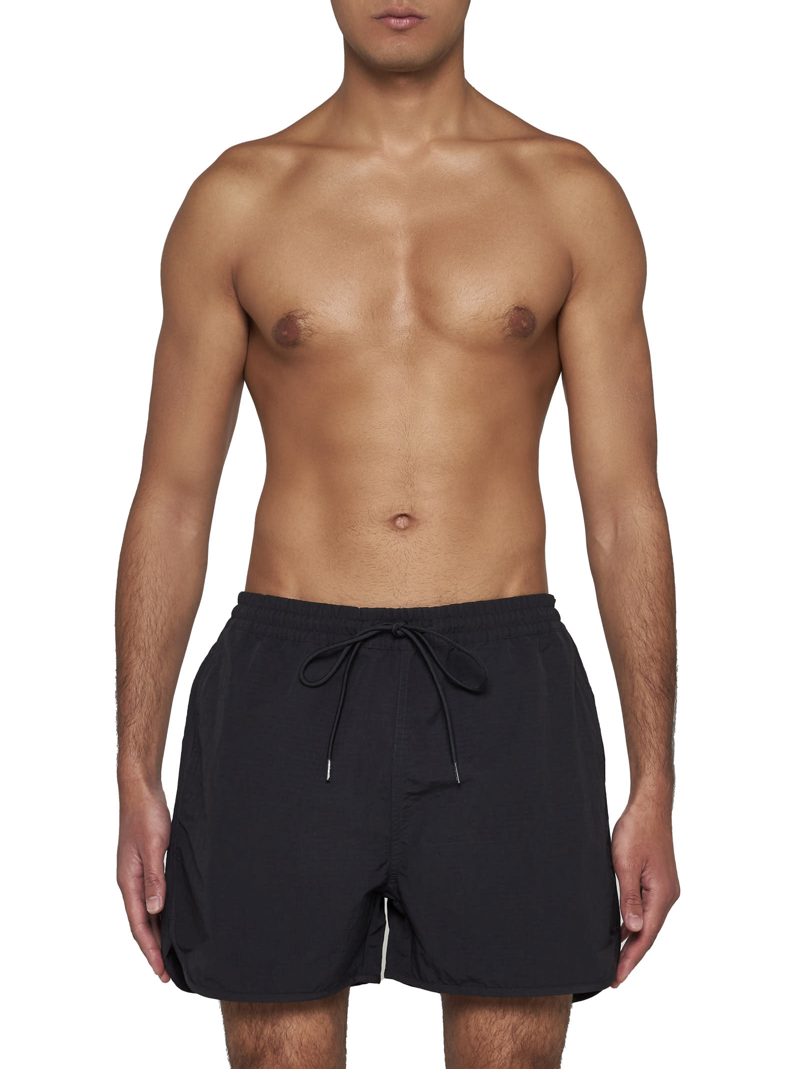 Shop Carhartt Swimming Trunks In Black