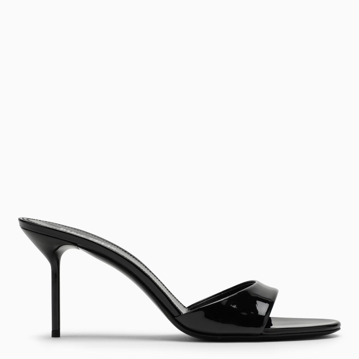 Shop Paris Texas Lidia Black Patent Leather Mule