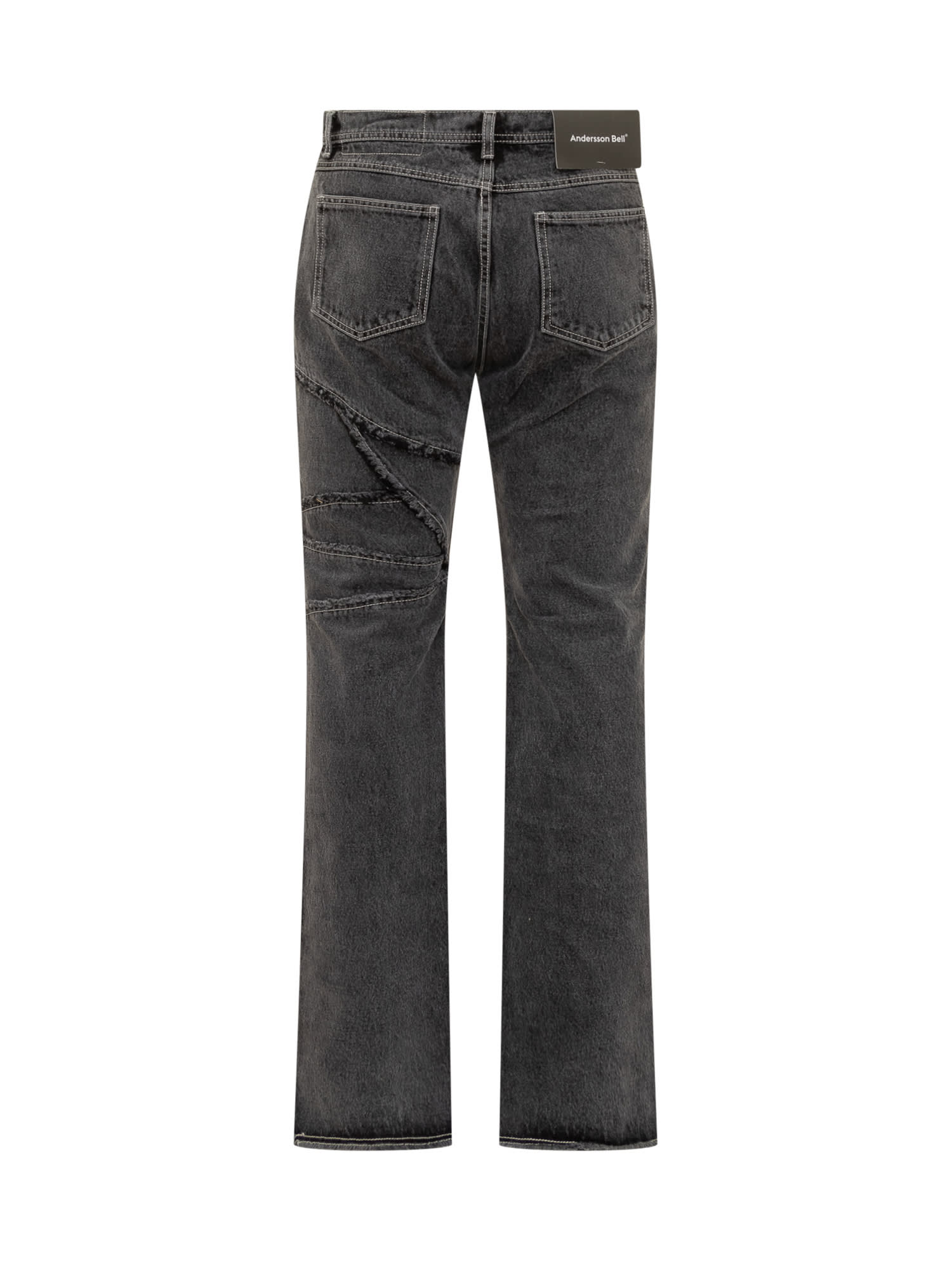 Shop Andersson Bell Wax Jeans In Black