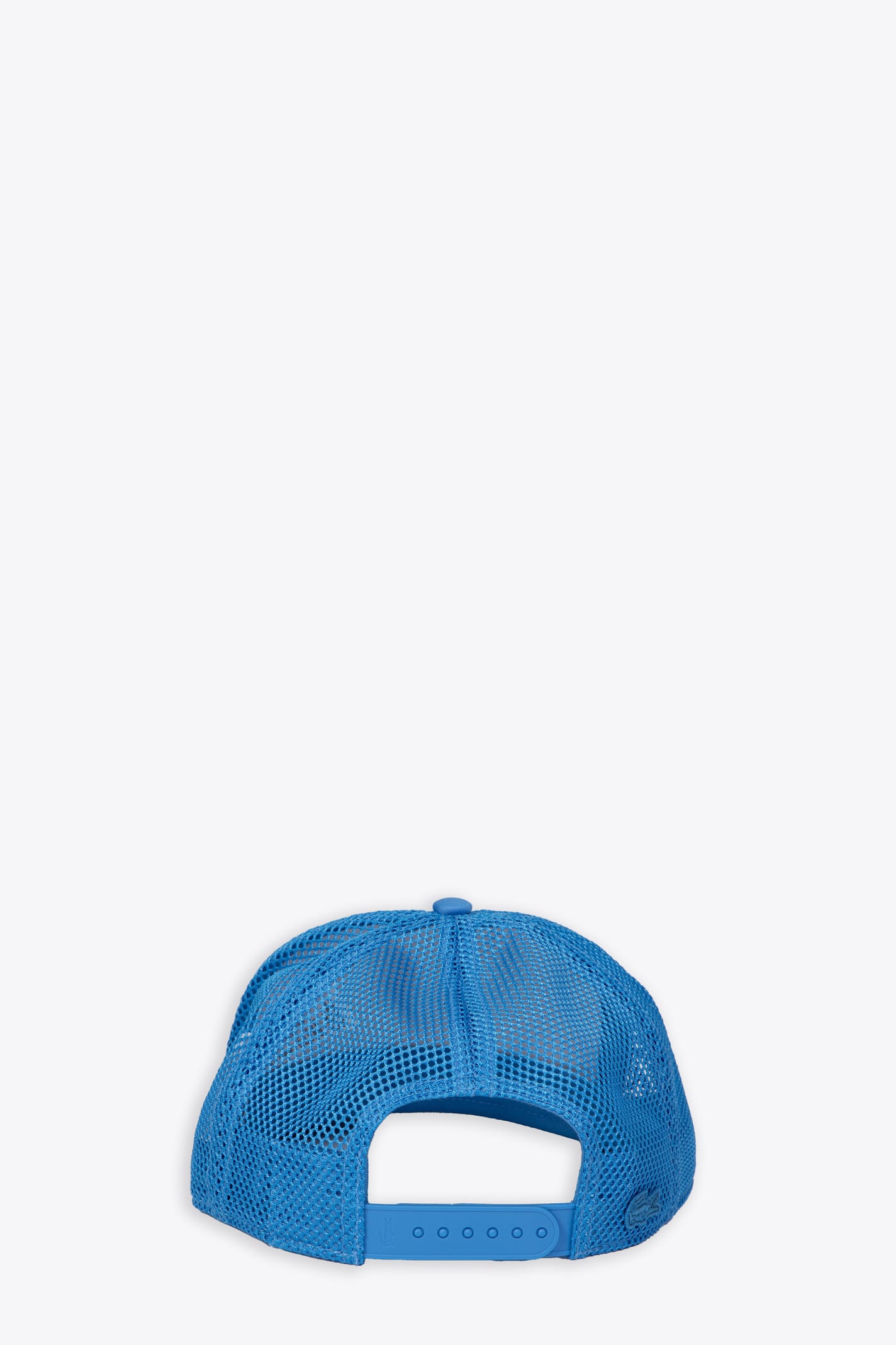 Shop Lacoste Cappellino White And Light Blue Cap With Crocodile Netflix