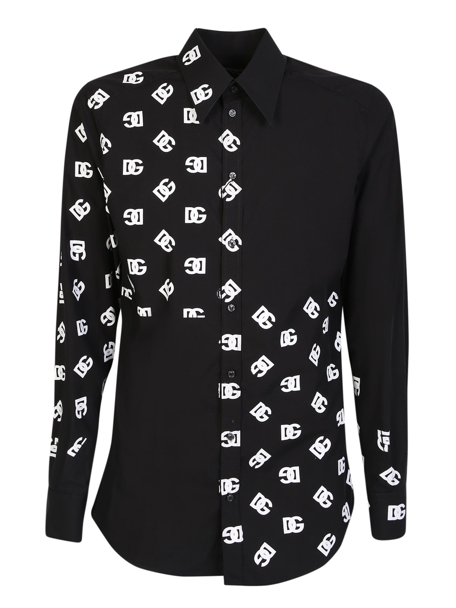 Dolce & Gabbana Logo Shirt. Exclusive Garment Thanks To Its Unmistakable Design