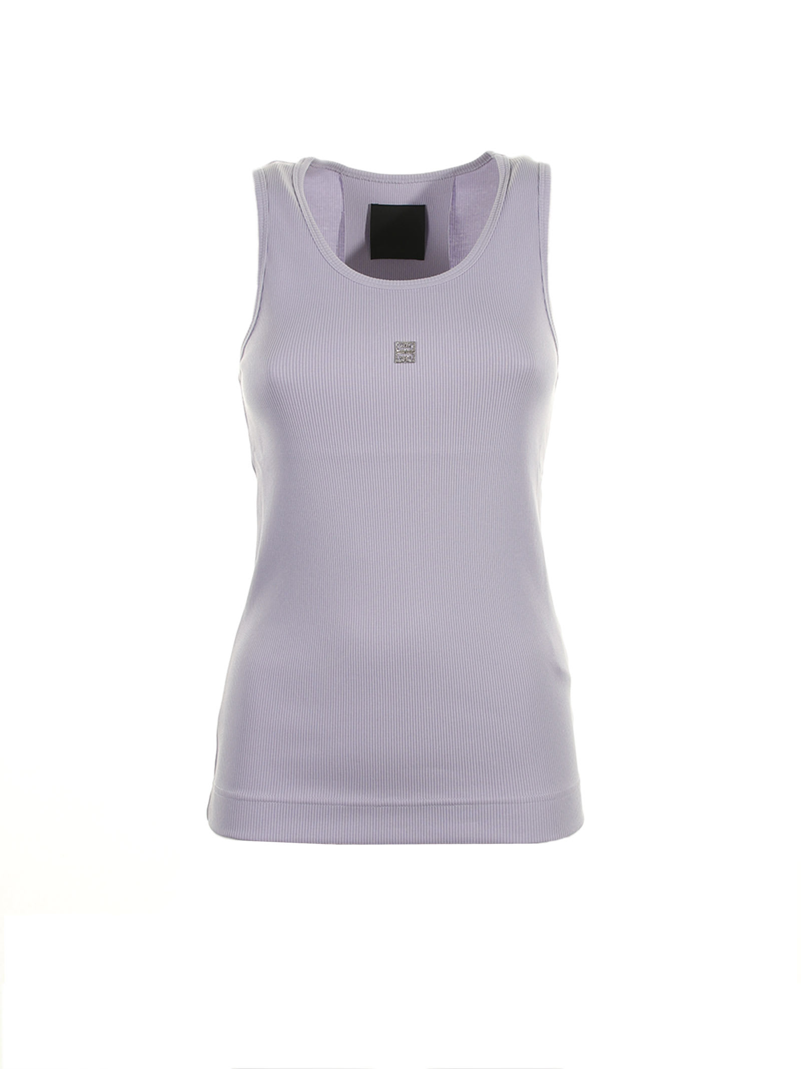 GIVENCHY LAVENDER TANK TOP WITH LOGO