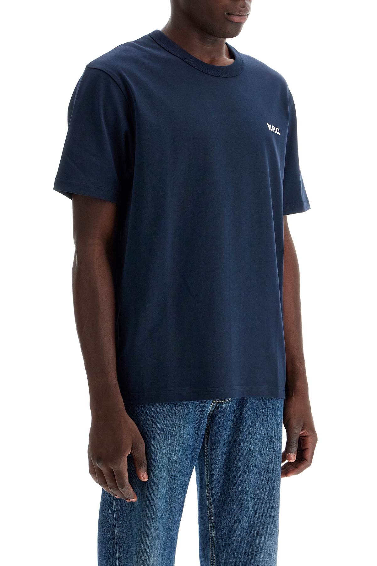 Apc Boxy Petite Vpc T-shirt In Blue