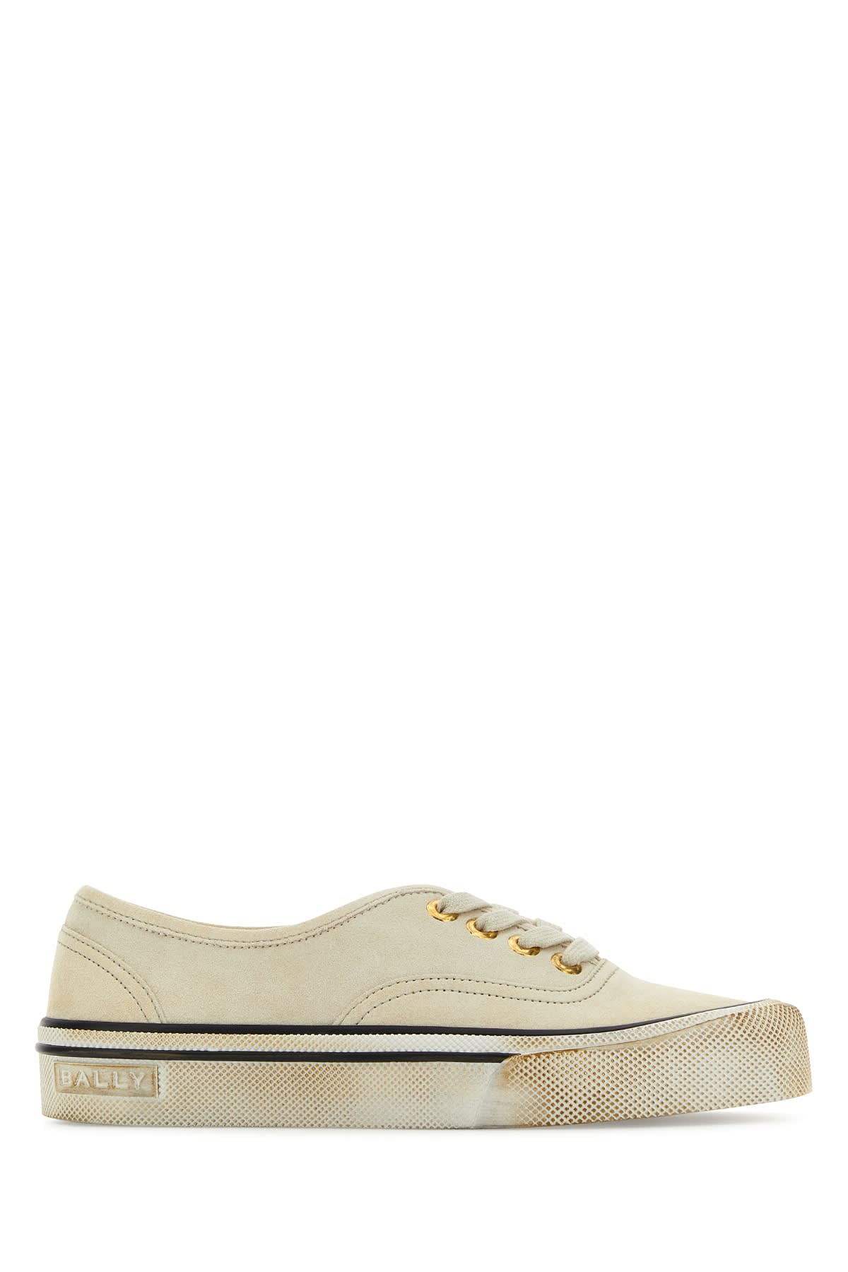 Shop Bally Sneakers In Bone15