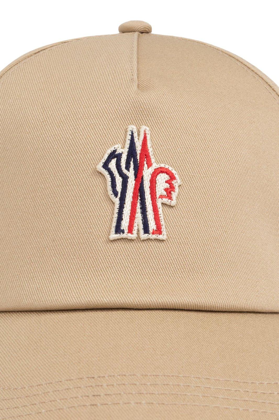 Moncler Grenoble Cappello Da Baseball In Gabardine In Neutrals