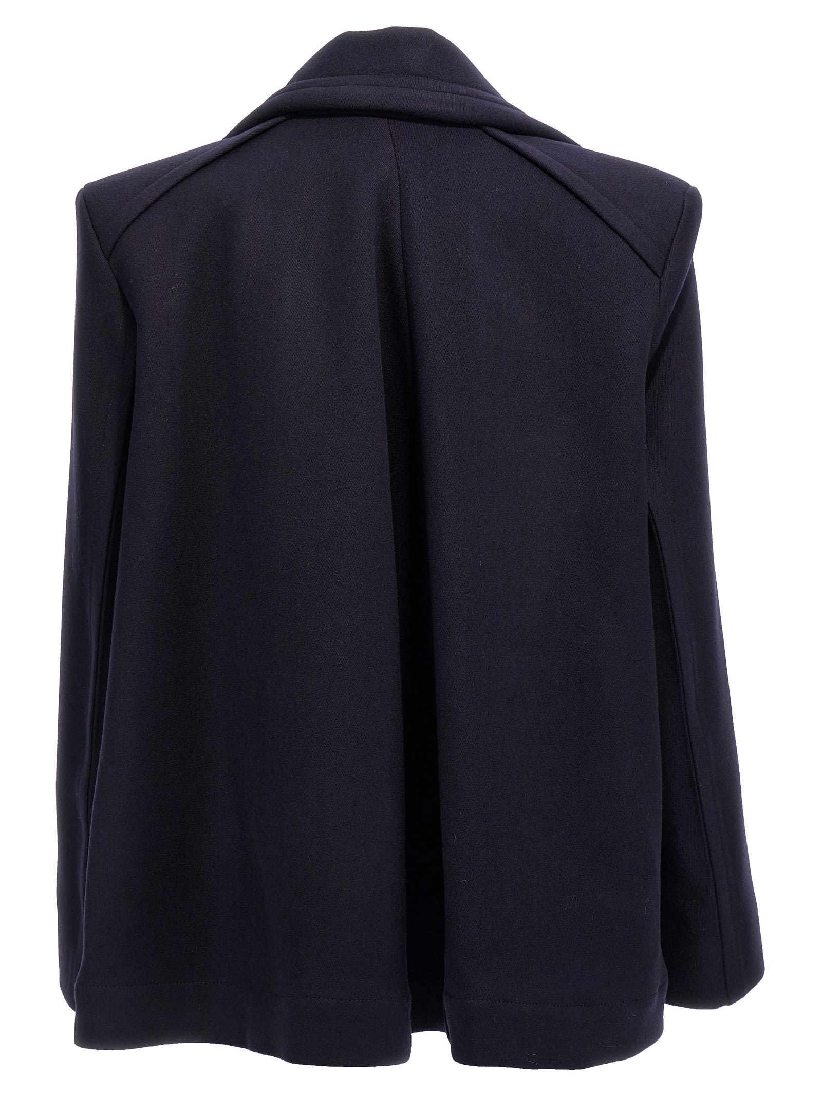 VICTORIA BECKHAM POINTED SHOULDER COAT 