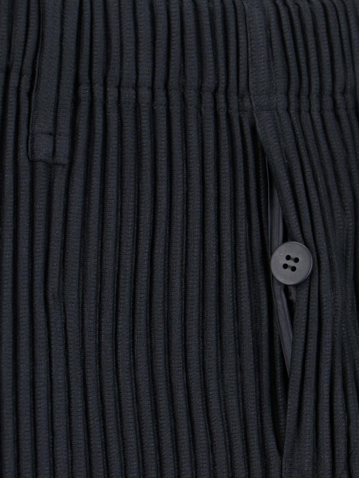 Shop Issey Miyake Pleated Pants In Black