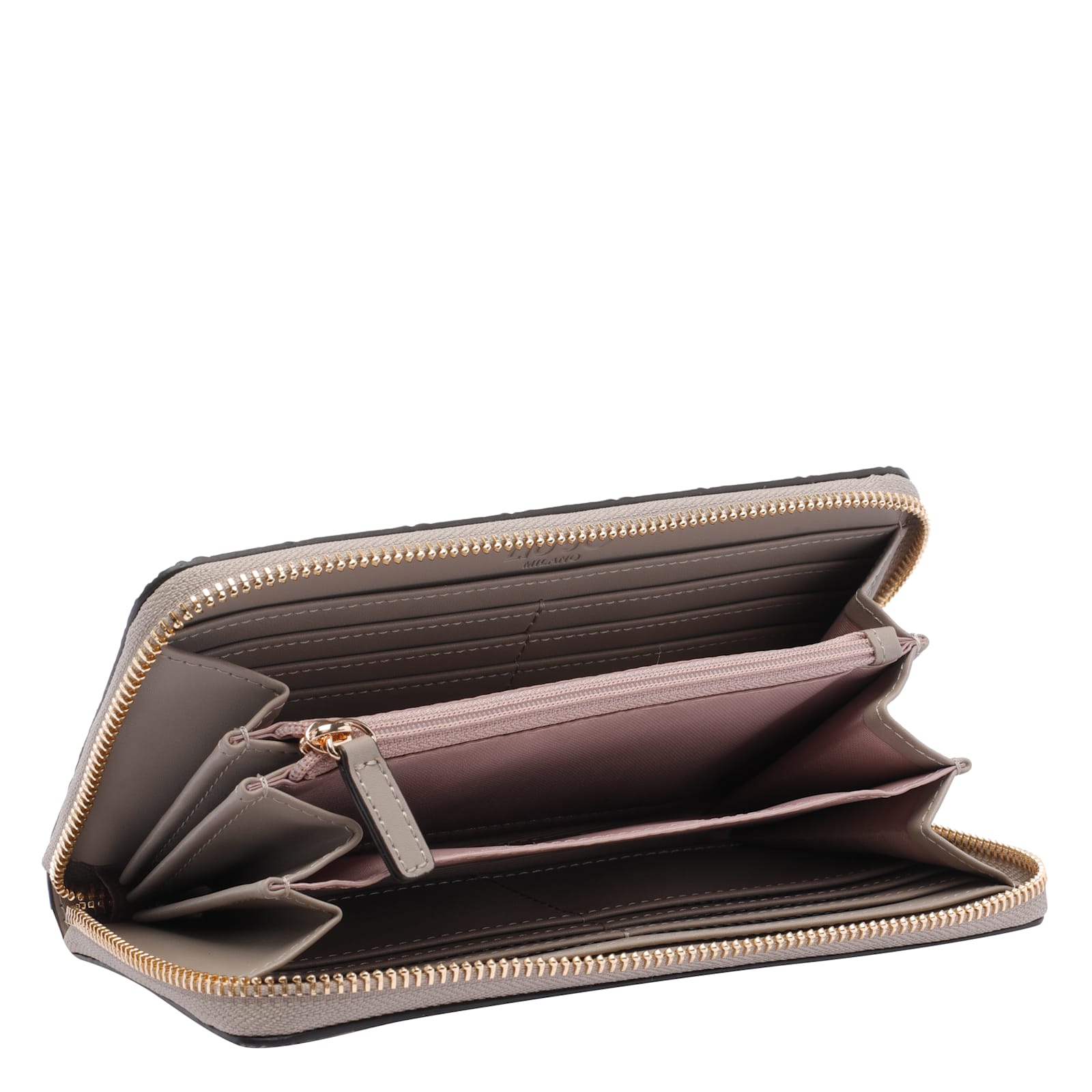 Liu •jo Textured Cardholder And Wallet Collection In Neutral