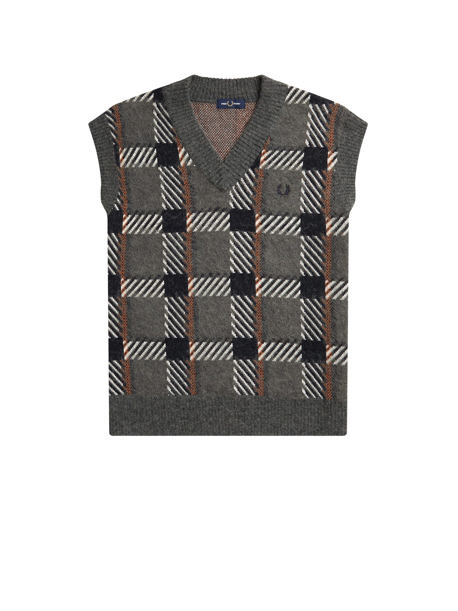 Shop Fred Perry Vest In Green