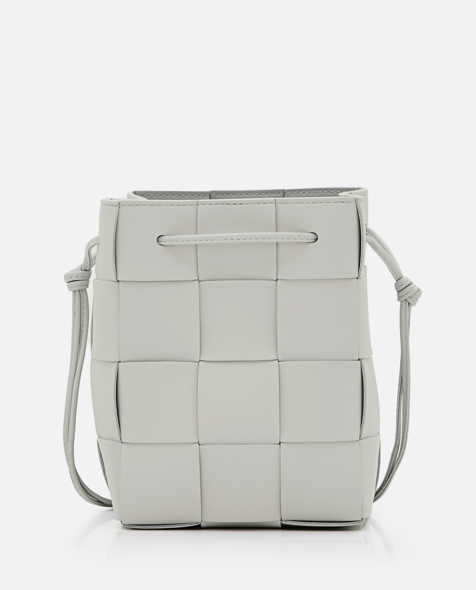 Bottega Veneta Mini Desiree Cross-body Bag in Gray