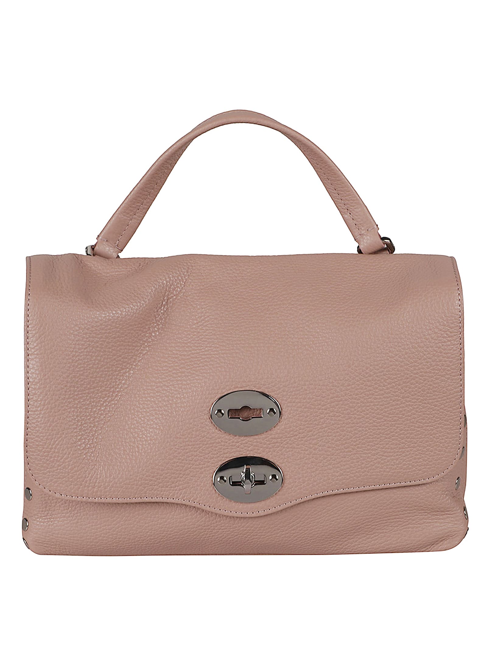Zanellato Leather Bag Postina Daily S In Pink