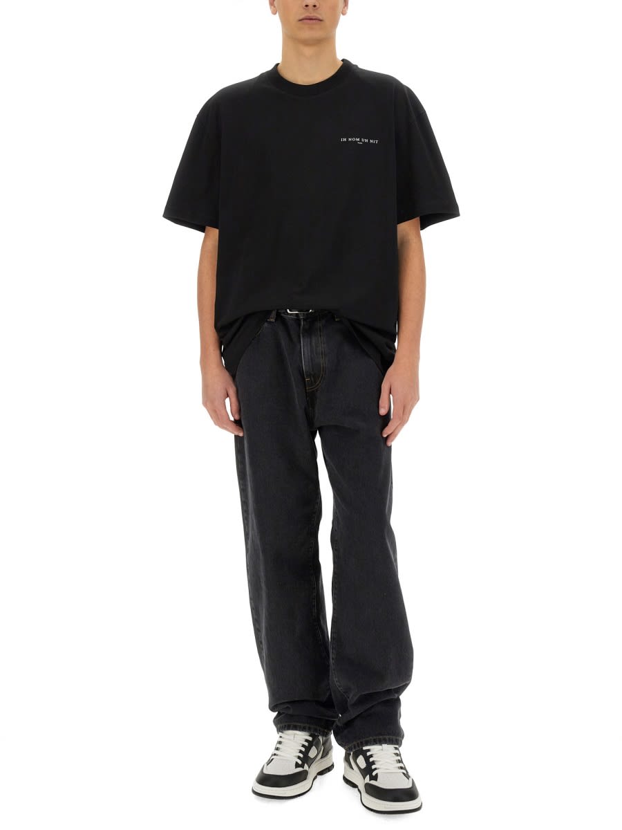Ih Nom Uh Nit Mask Authentic T-shirt In Black