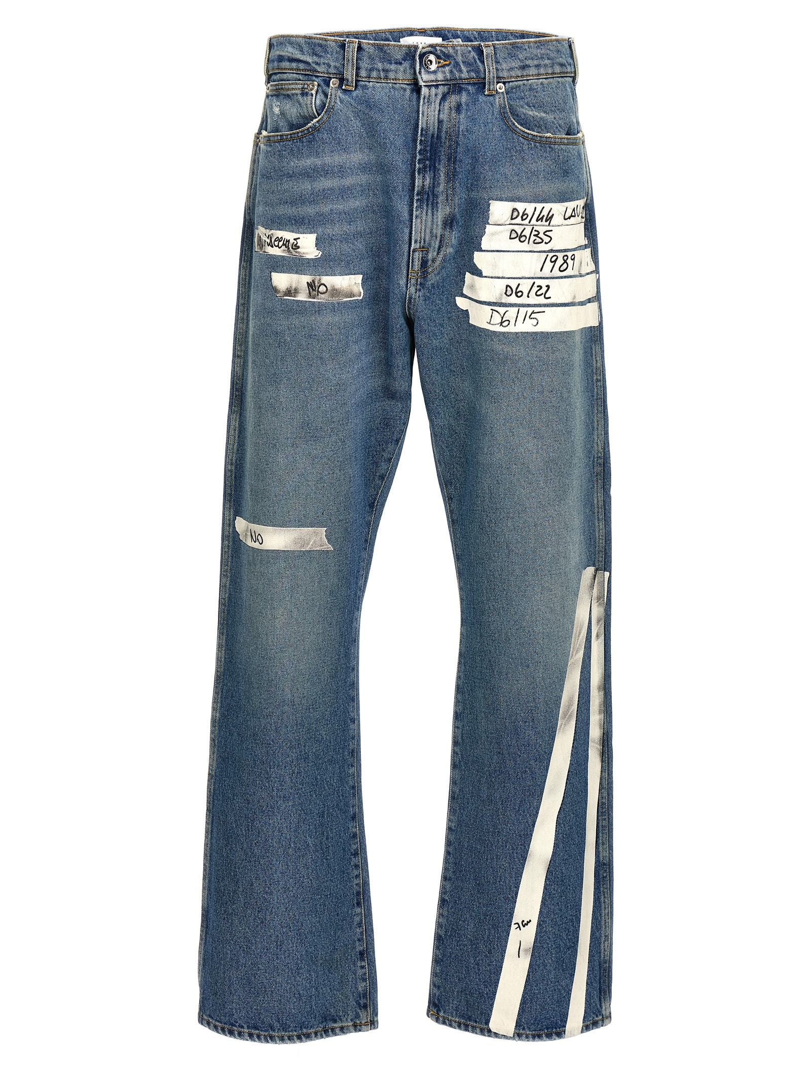 Shop 1989 Studio Straight Jeans In Blue
