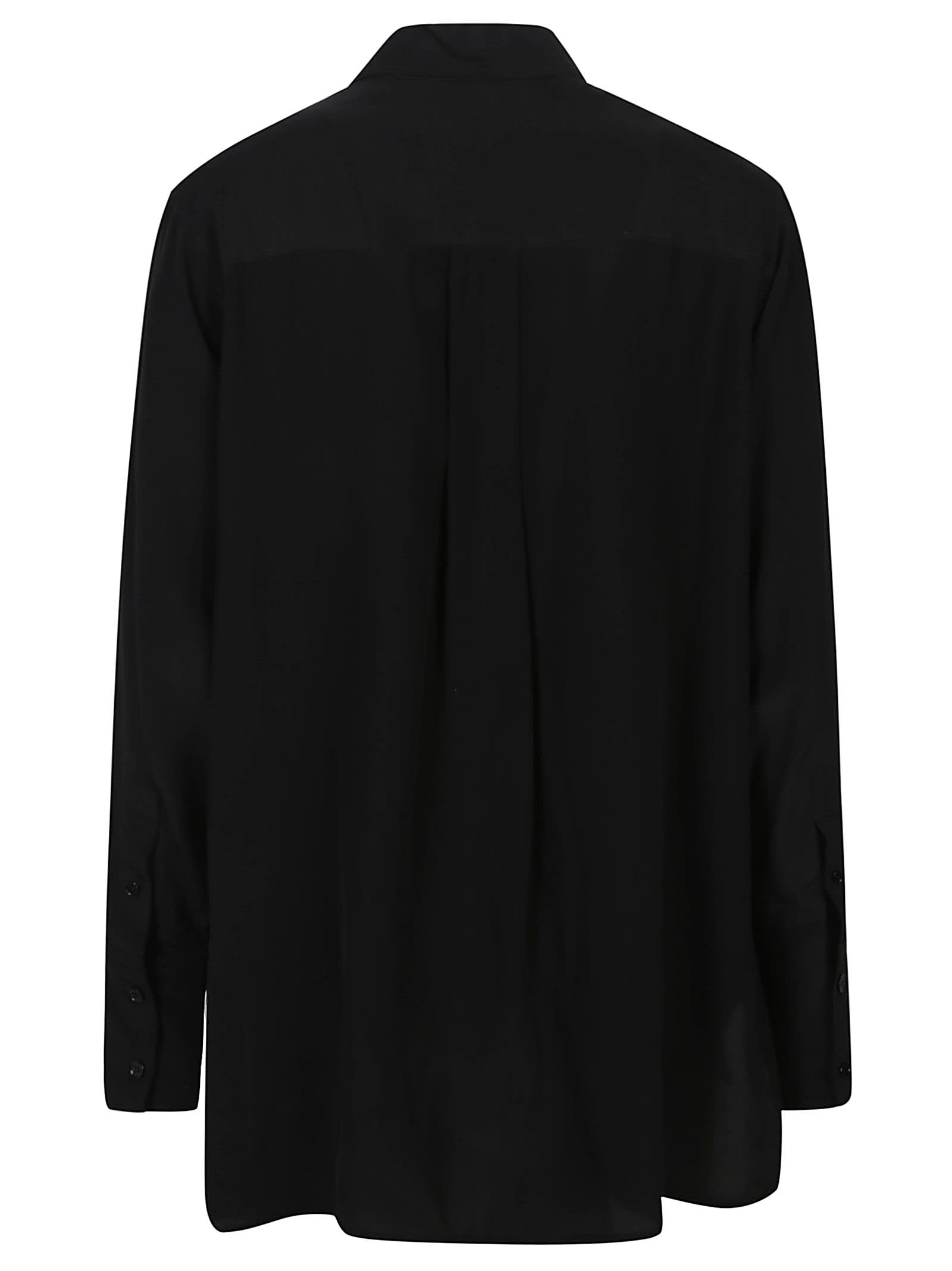 VICTORIA BECKHAM CONTRAST BIB SHIRT