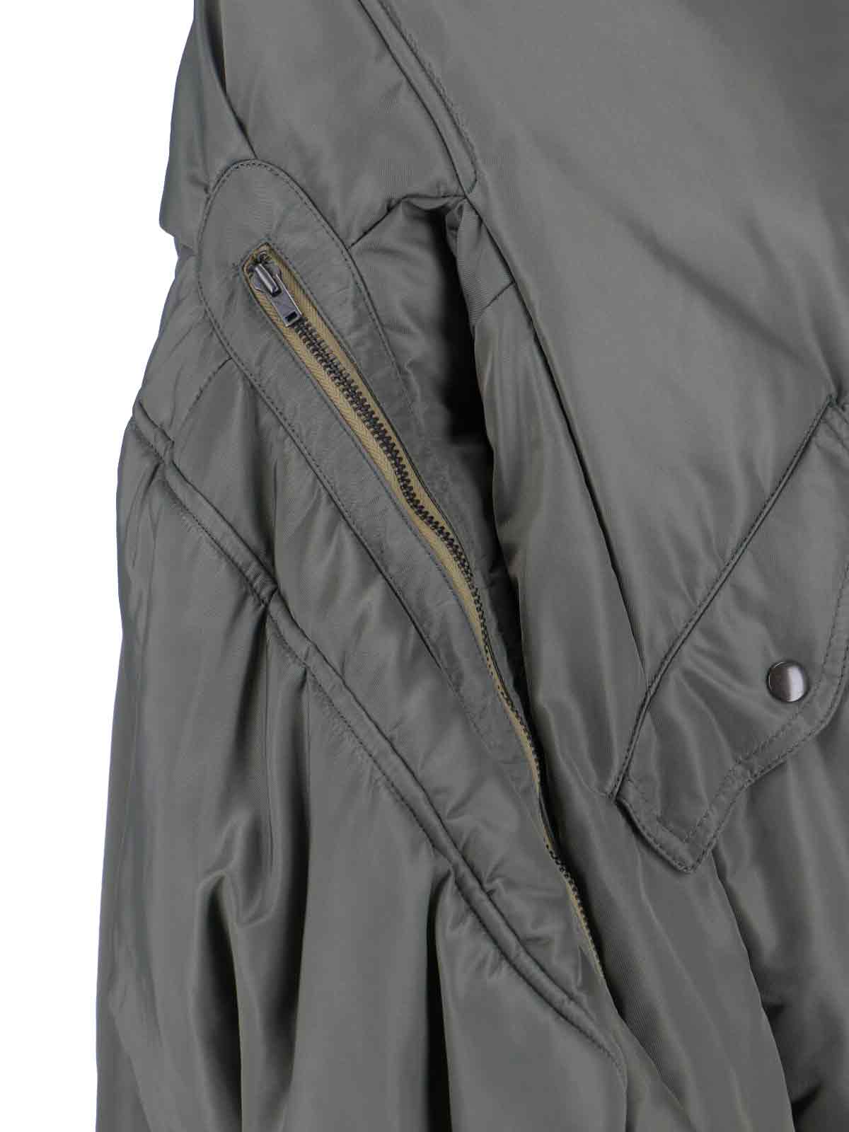 Junya Watanabe Zippered Long-sleeved Casual Jacket In Gray