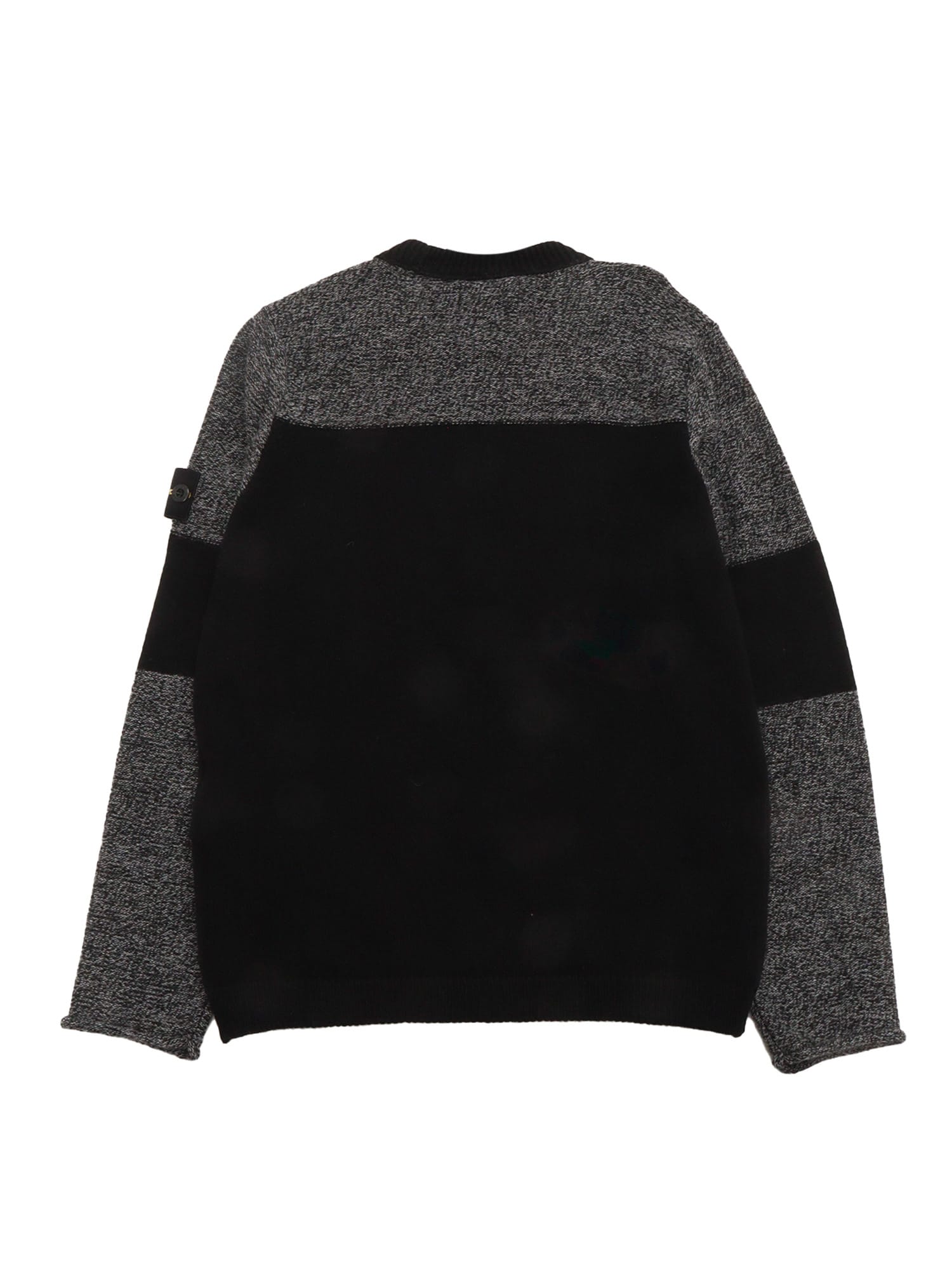 Stone Island Sweater In Black