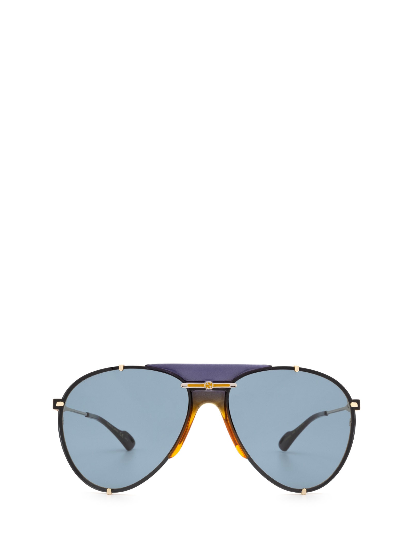 Gucci Gg0740s Gold Sunglasses