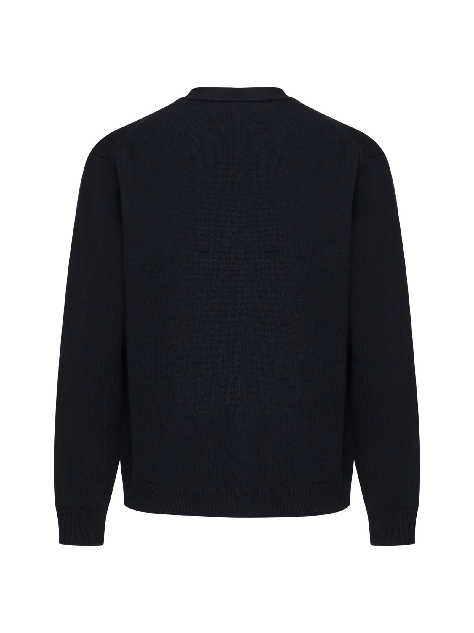 Shop Kenzo Cardigan In Black