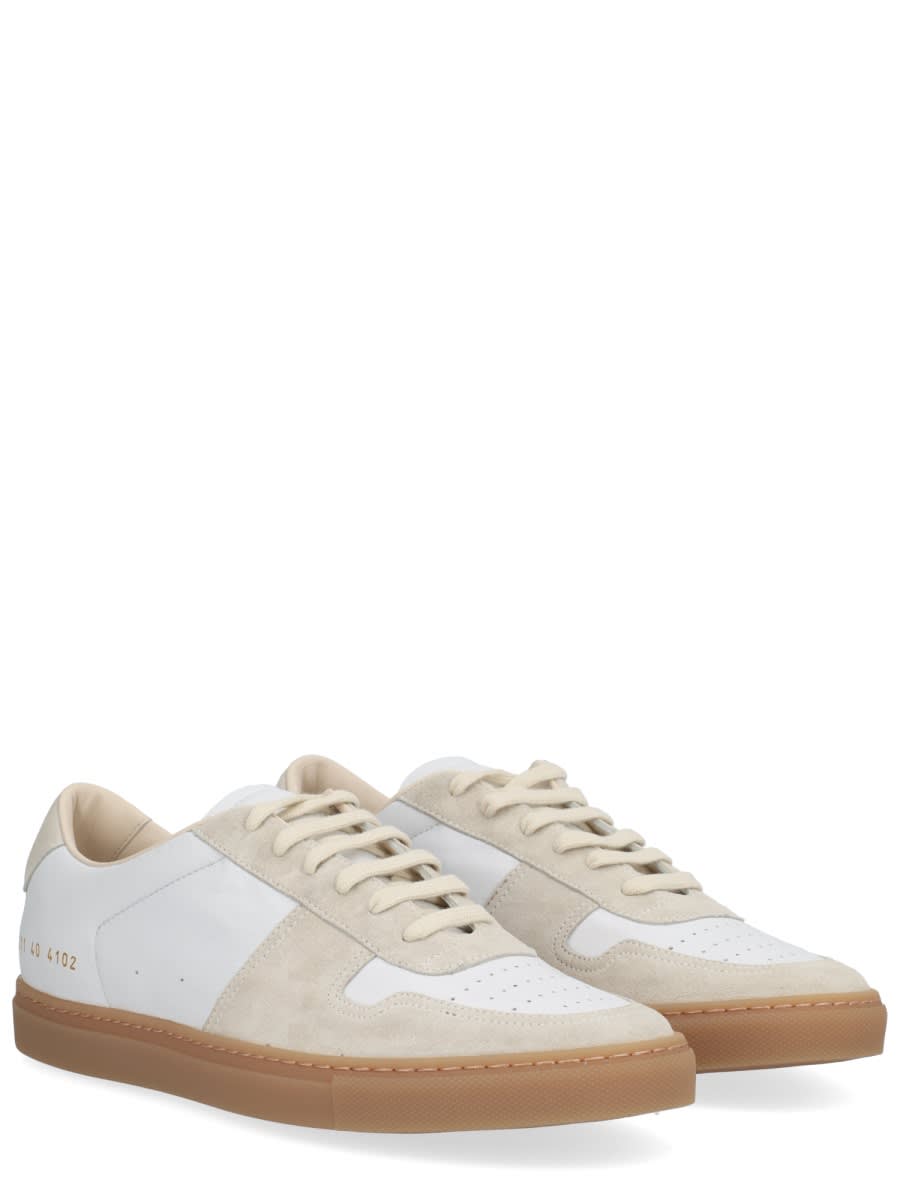 Common Projects Contemporary Low-top Sneakers Contrast Sole In White