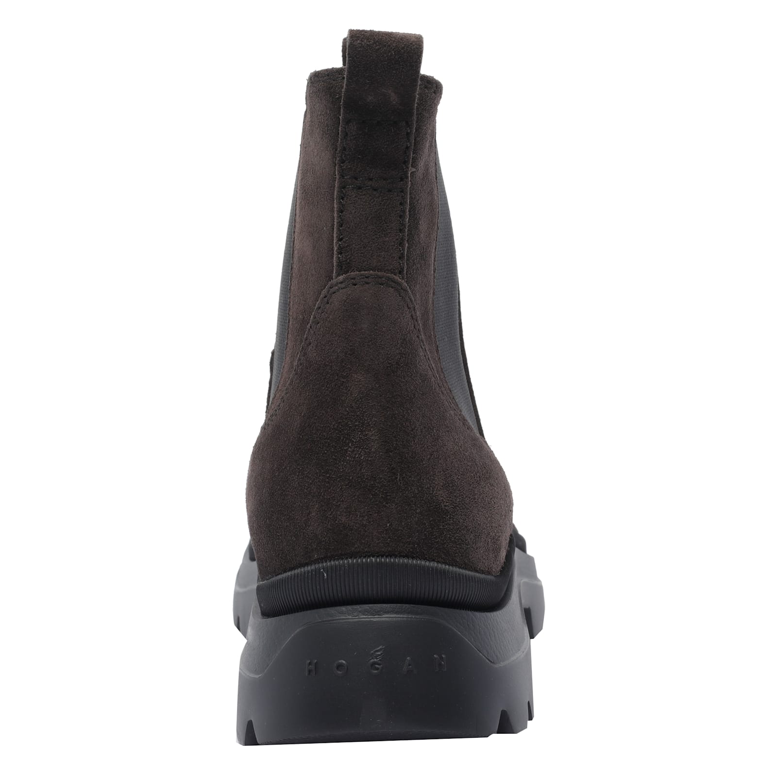 Hogan H692 Ankle Boots In Brown