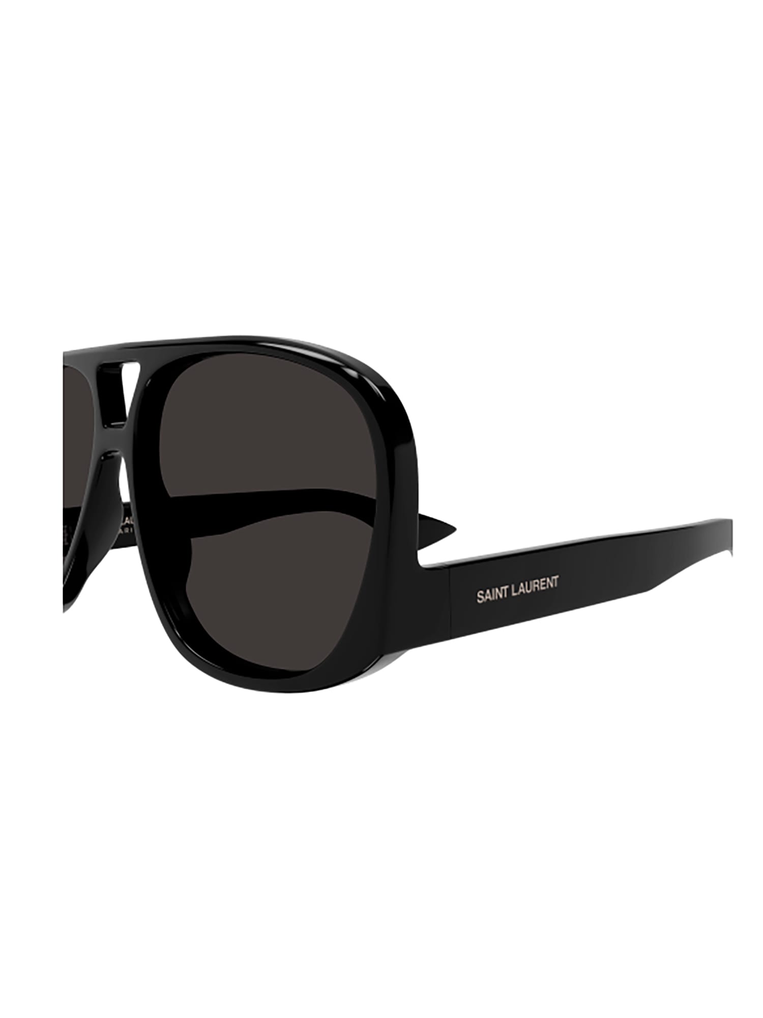 Shop Saint Laurent Sl 652 Solace Sunglasses In Black Black Black