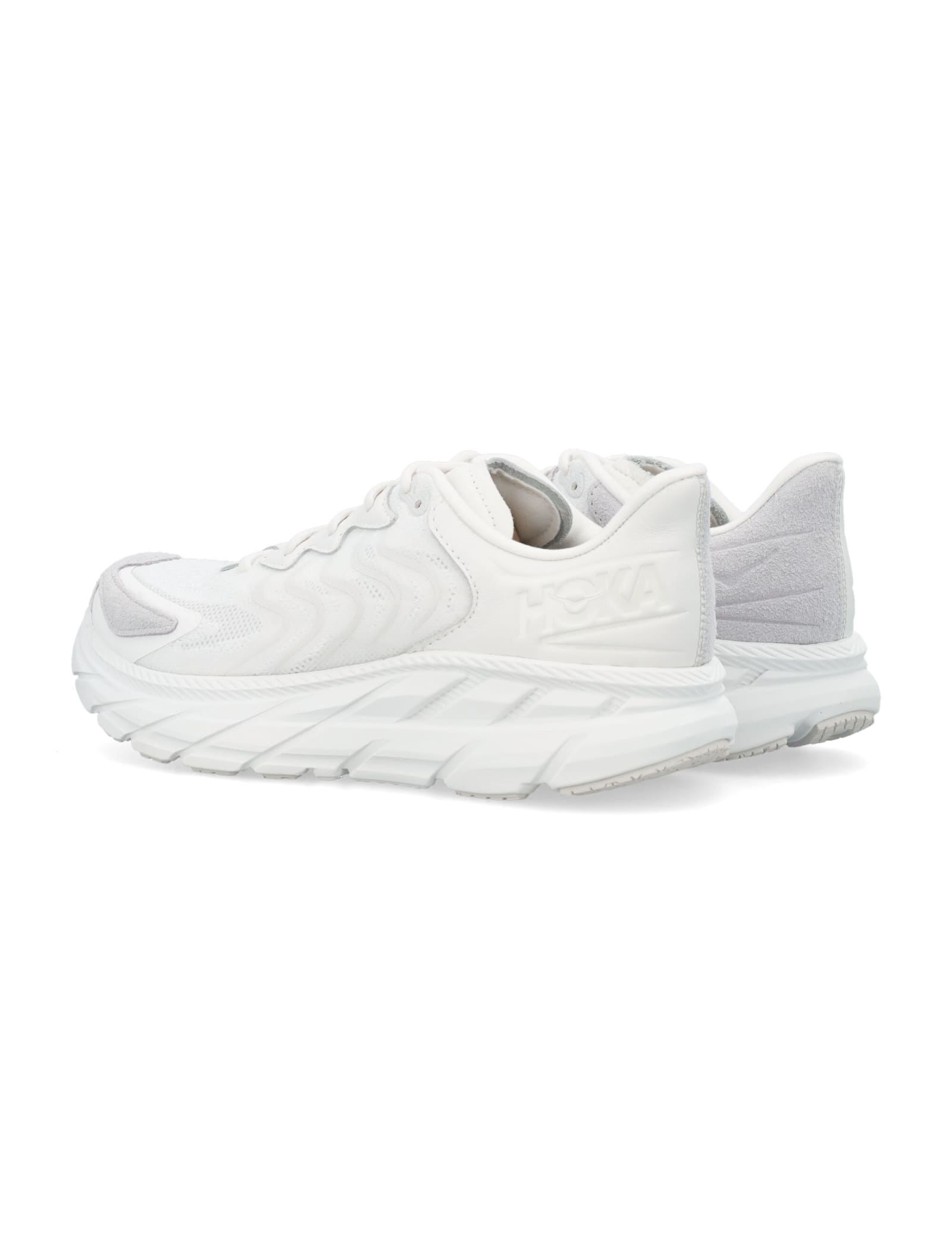 Shop Hoka Clifton Ls Sneakers In White