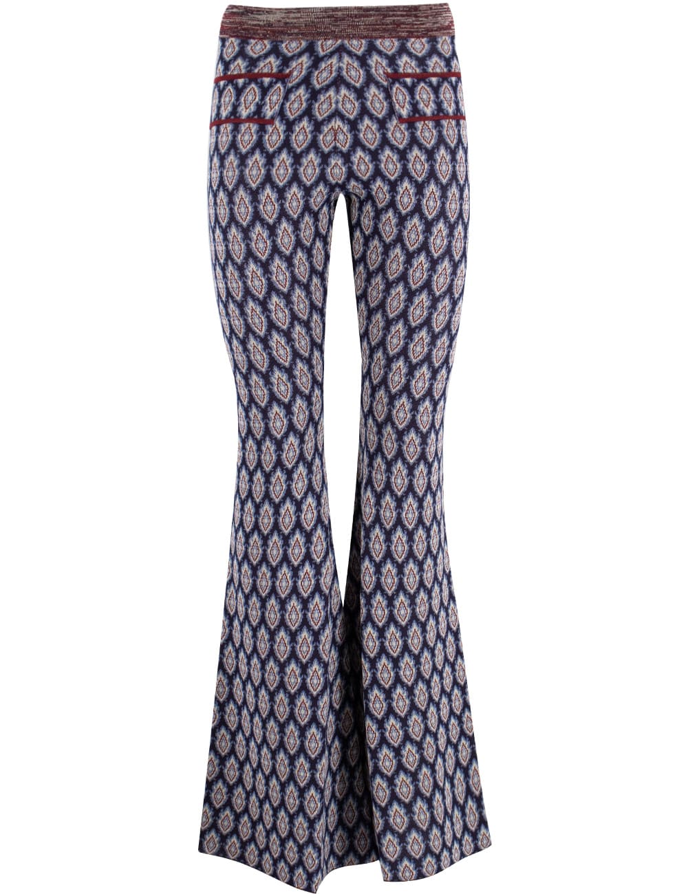 Embroidered Jacquard Pant