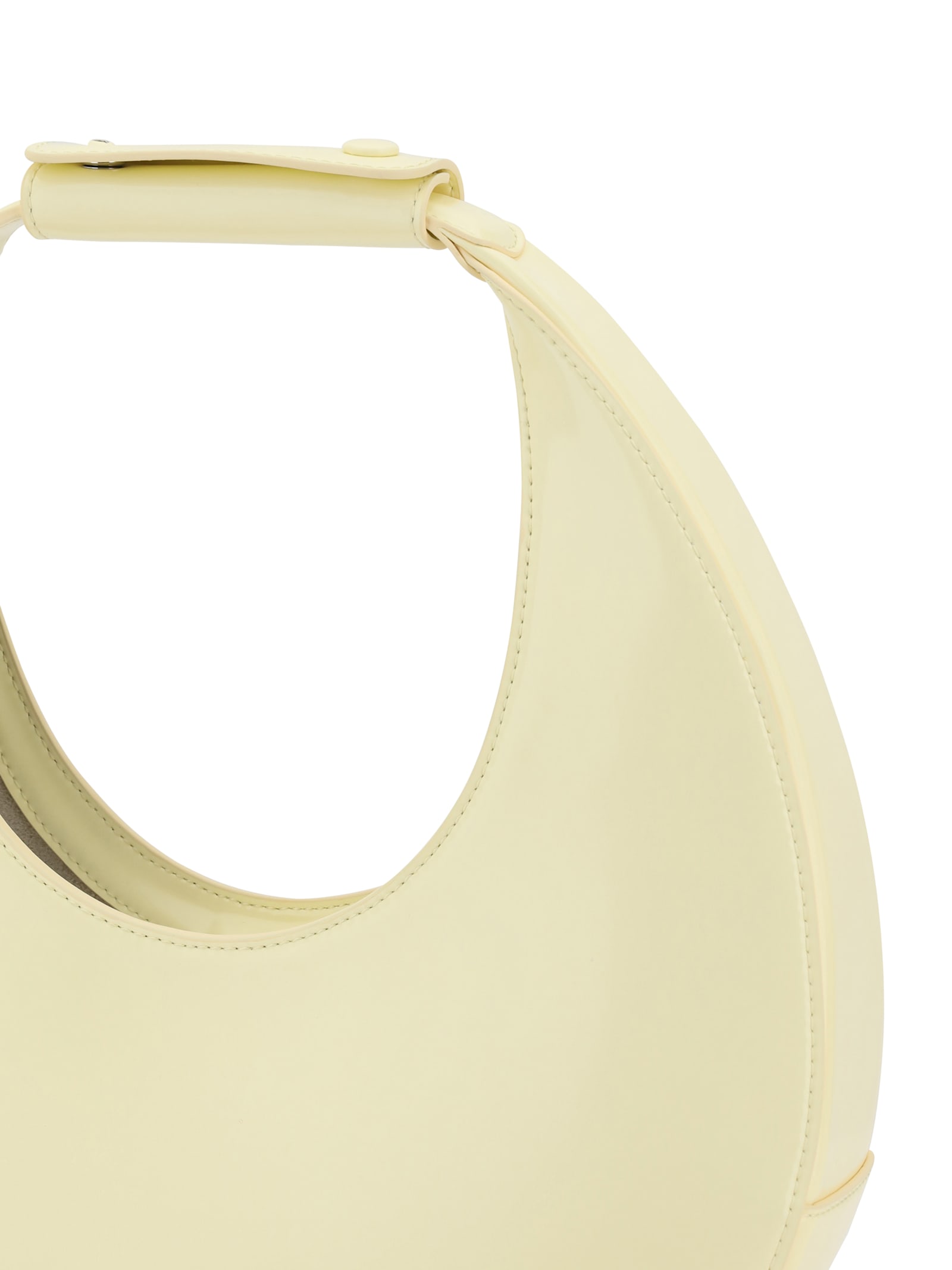 Staud Moon Shoulder Bag In Yellow