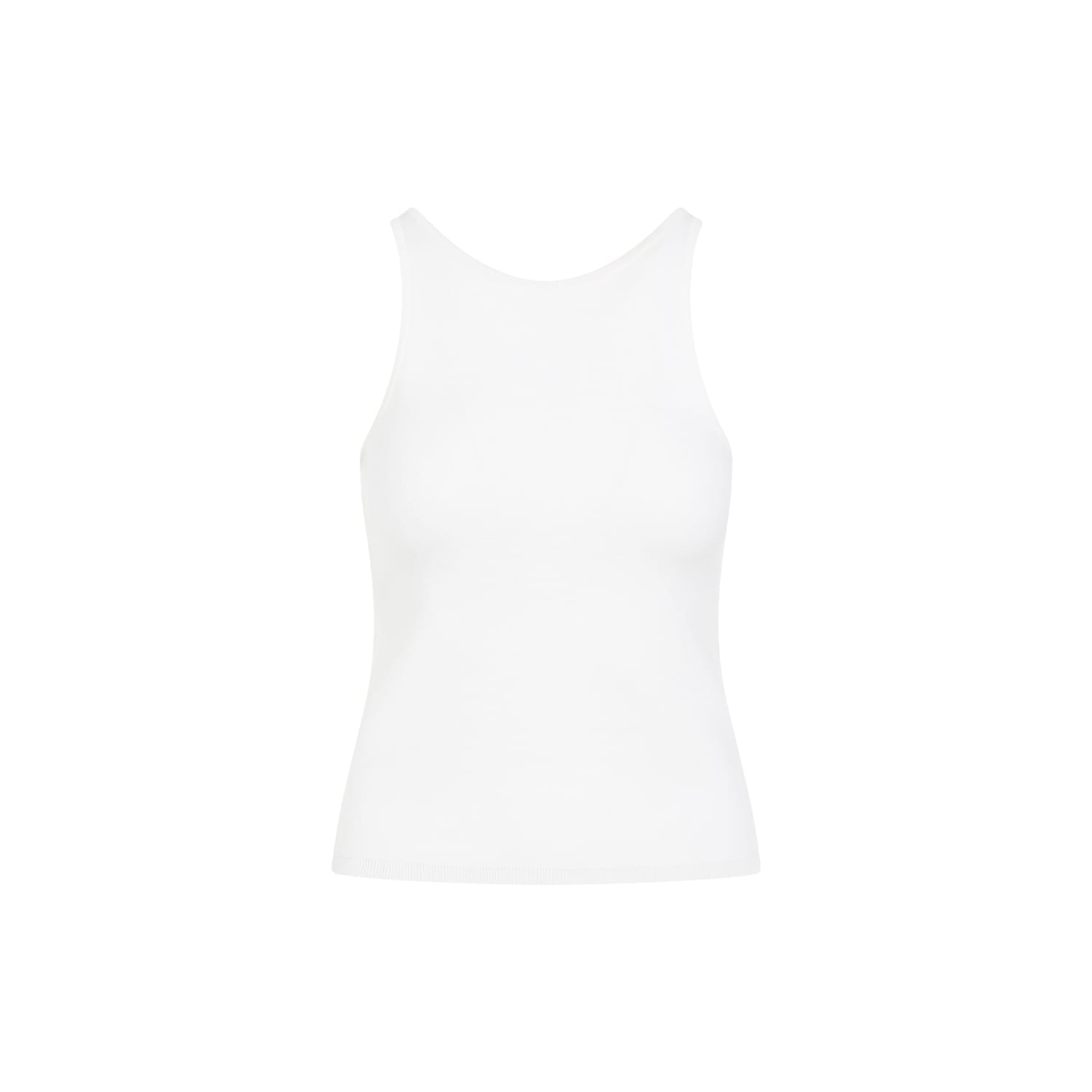 Shop Max Mara Alfeo Tank Top In Bianco