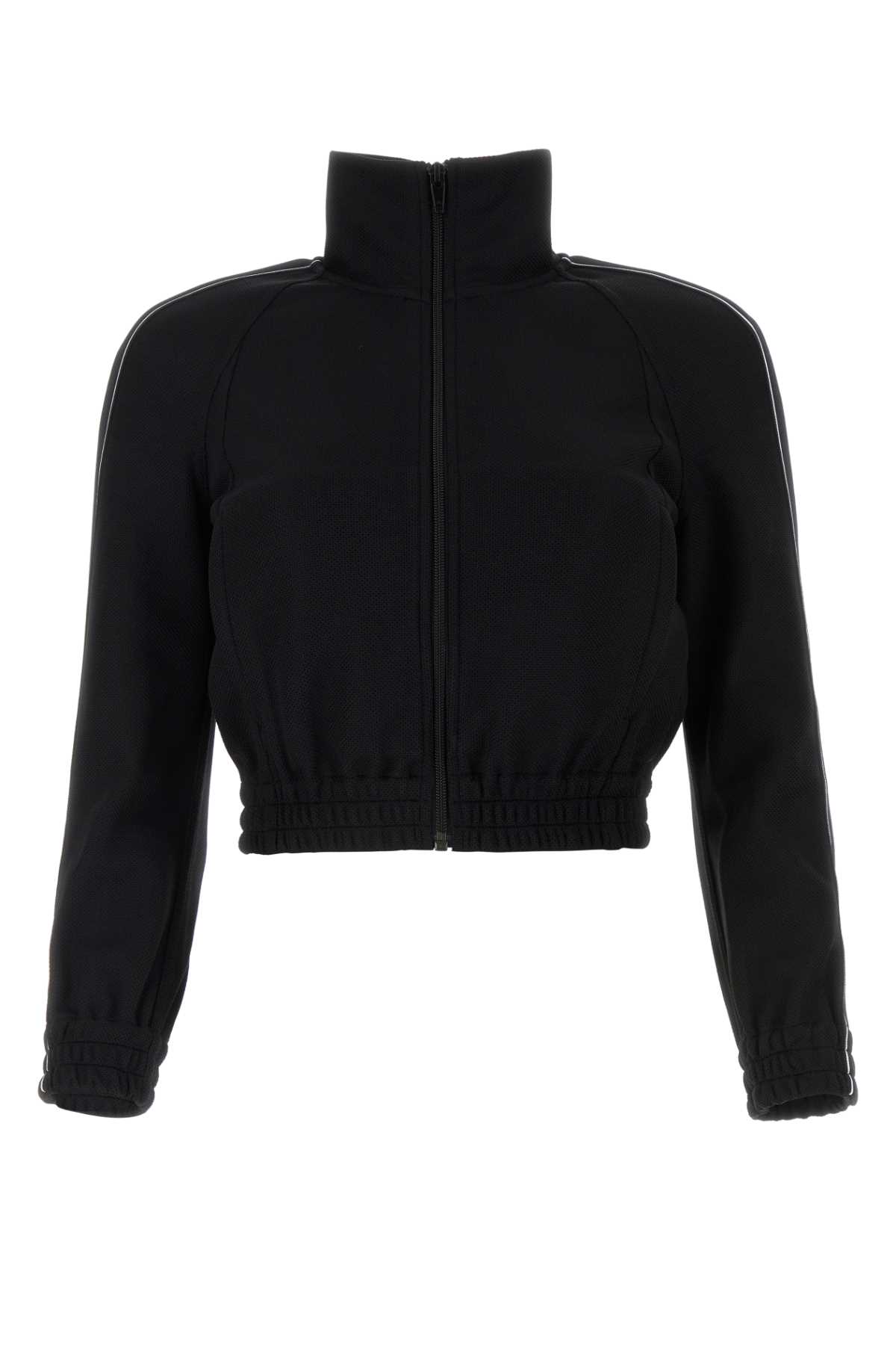 Shop Alexander Wang T Black Polyester Sweatshirt