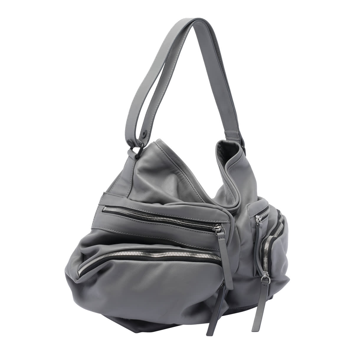 Vic Matie Shoulder Bag In Grey
