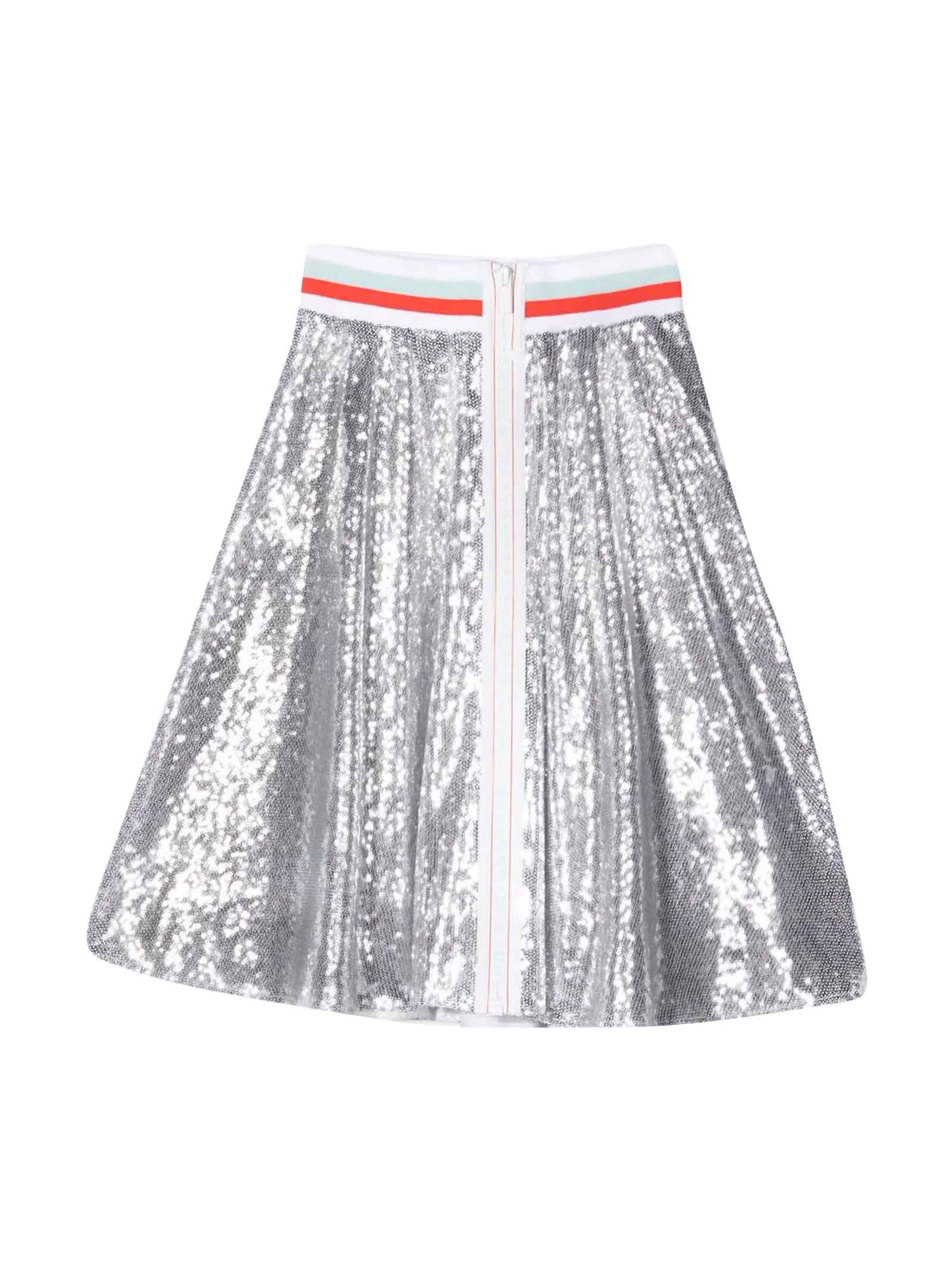 DKNY Silver Teen Girl Skirt