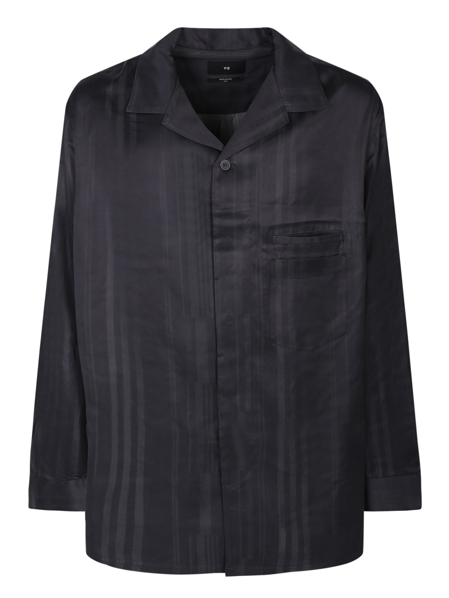 Shirt In Black Polyamide Polyester