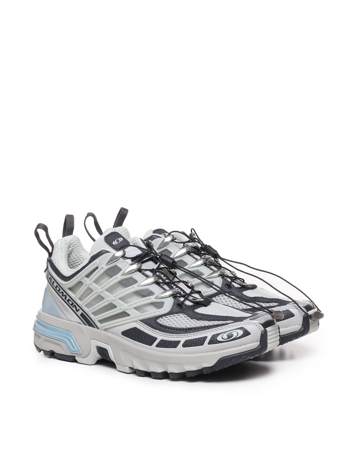 Shop Salomon Acs Pro Sneakers In Grey