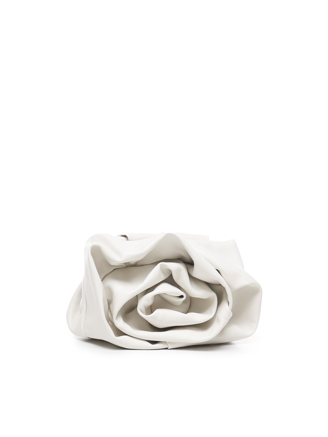 Shop Burberry Clutch Rose In White
