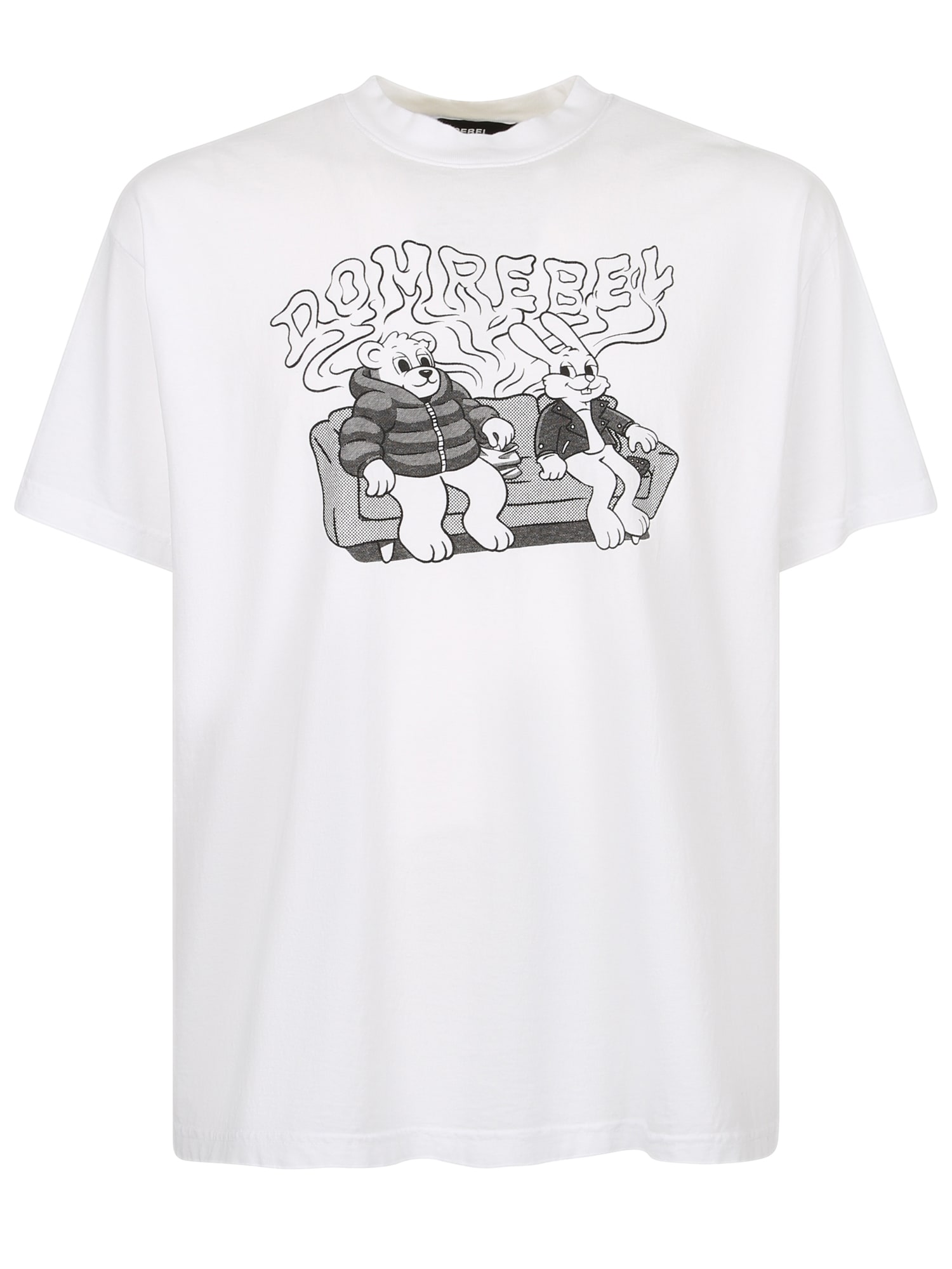 Dom Rebel T-shirt Couch Bianco
