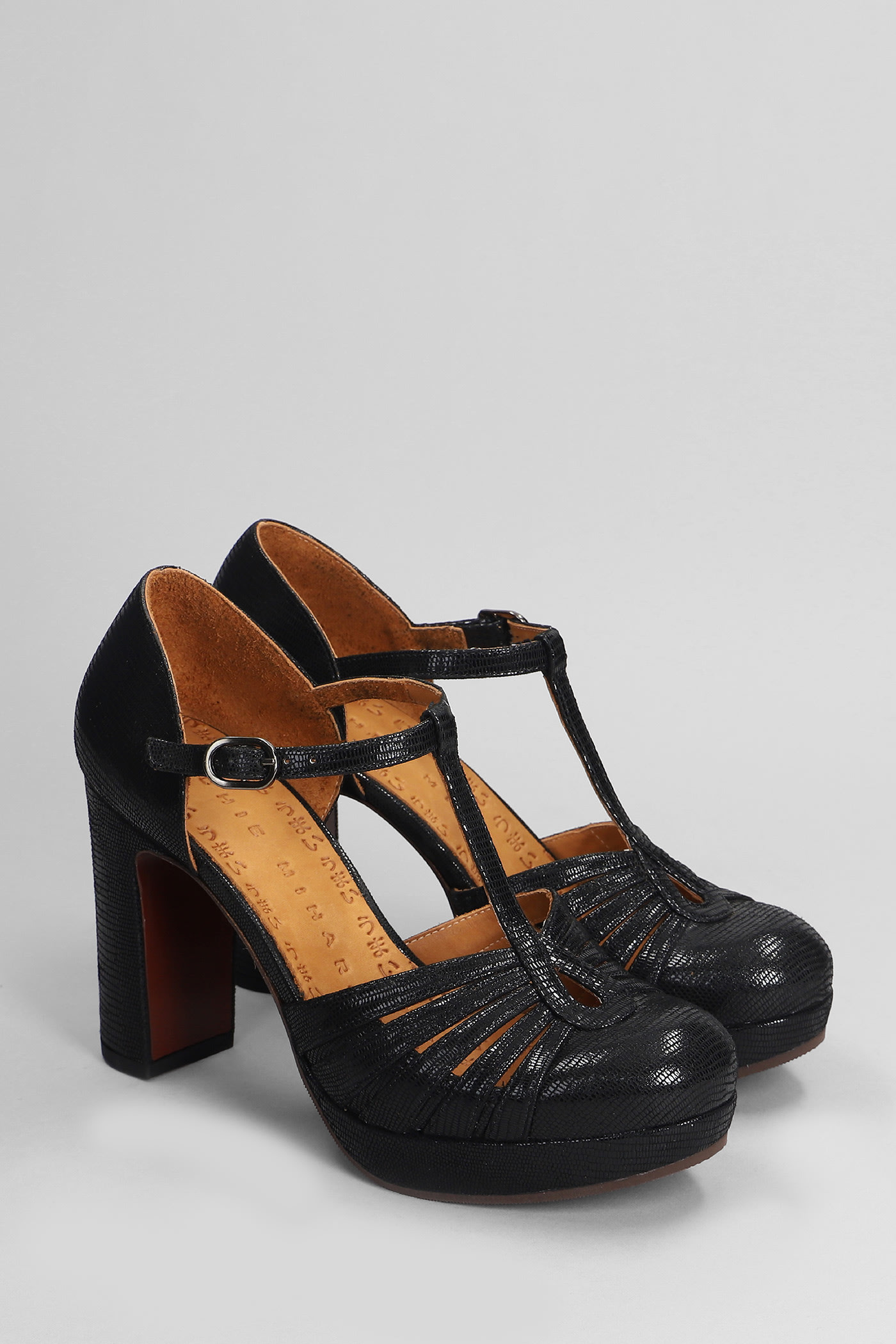 Shop Chie Mihara Yaisu Pumps In Black Leather