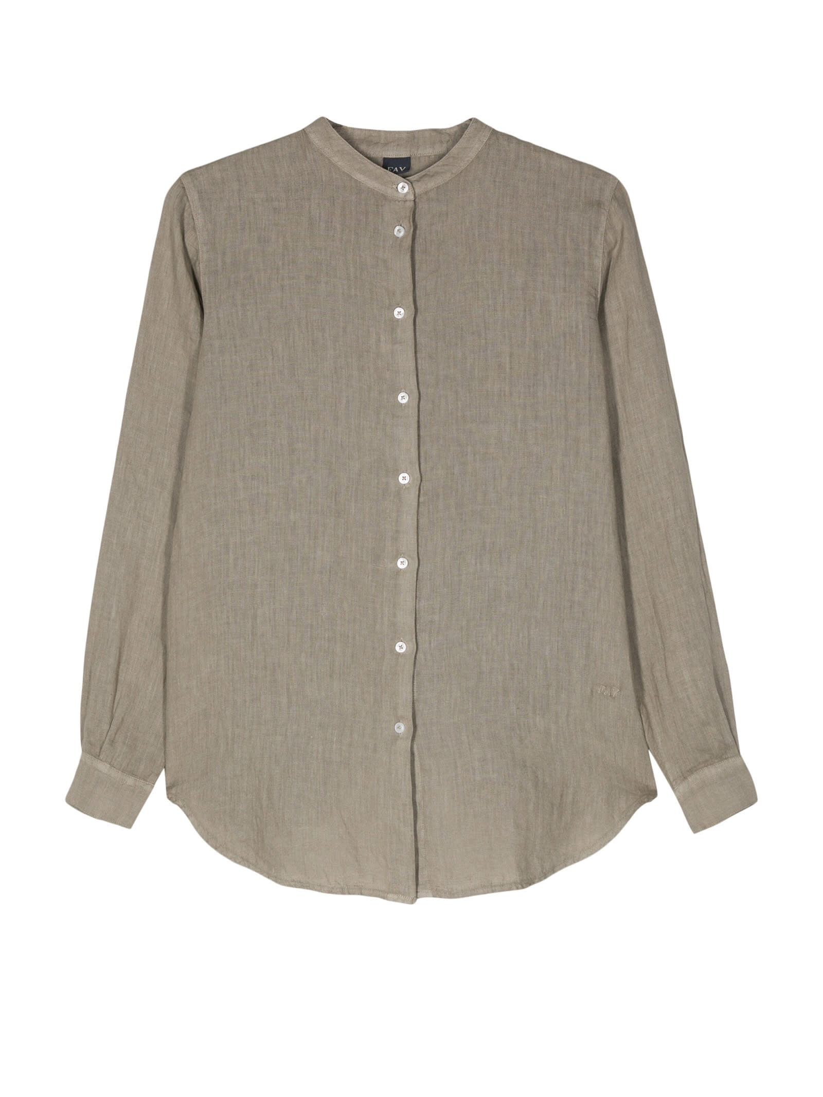 Shop Fay Shirt In Military