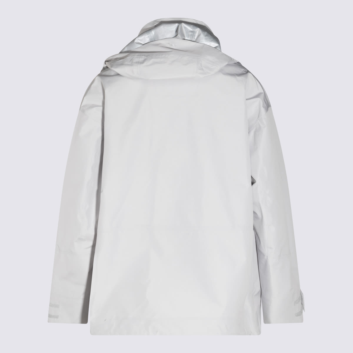 Herno Laminar Grey Casual Jacket In Chantilly