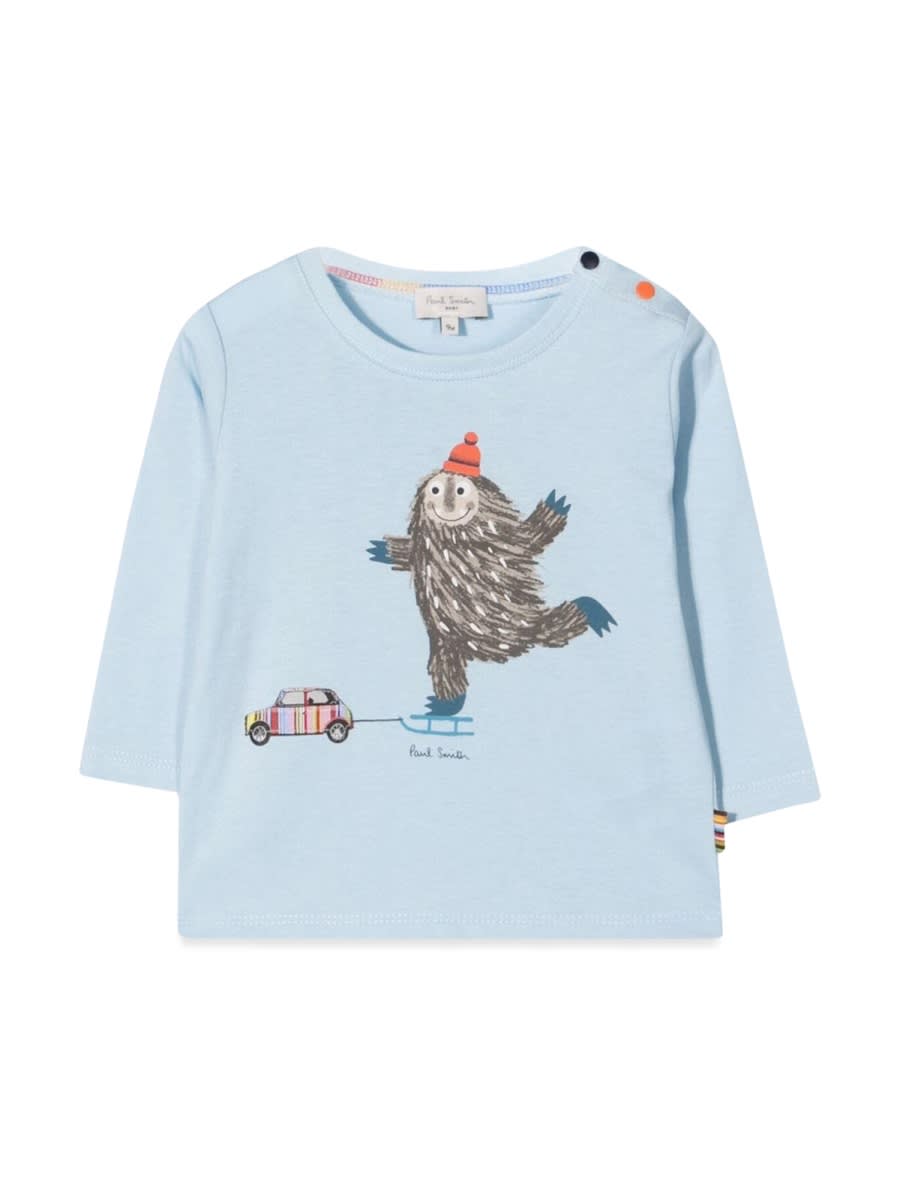 Paul Smith Tee Shirt In Blue