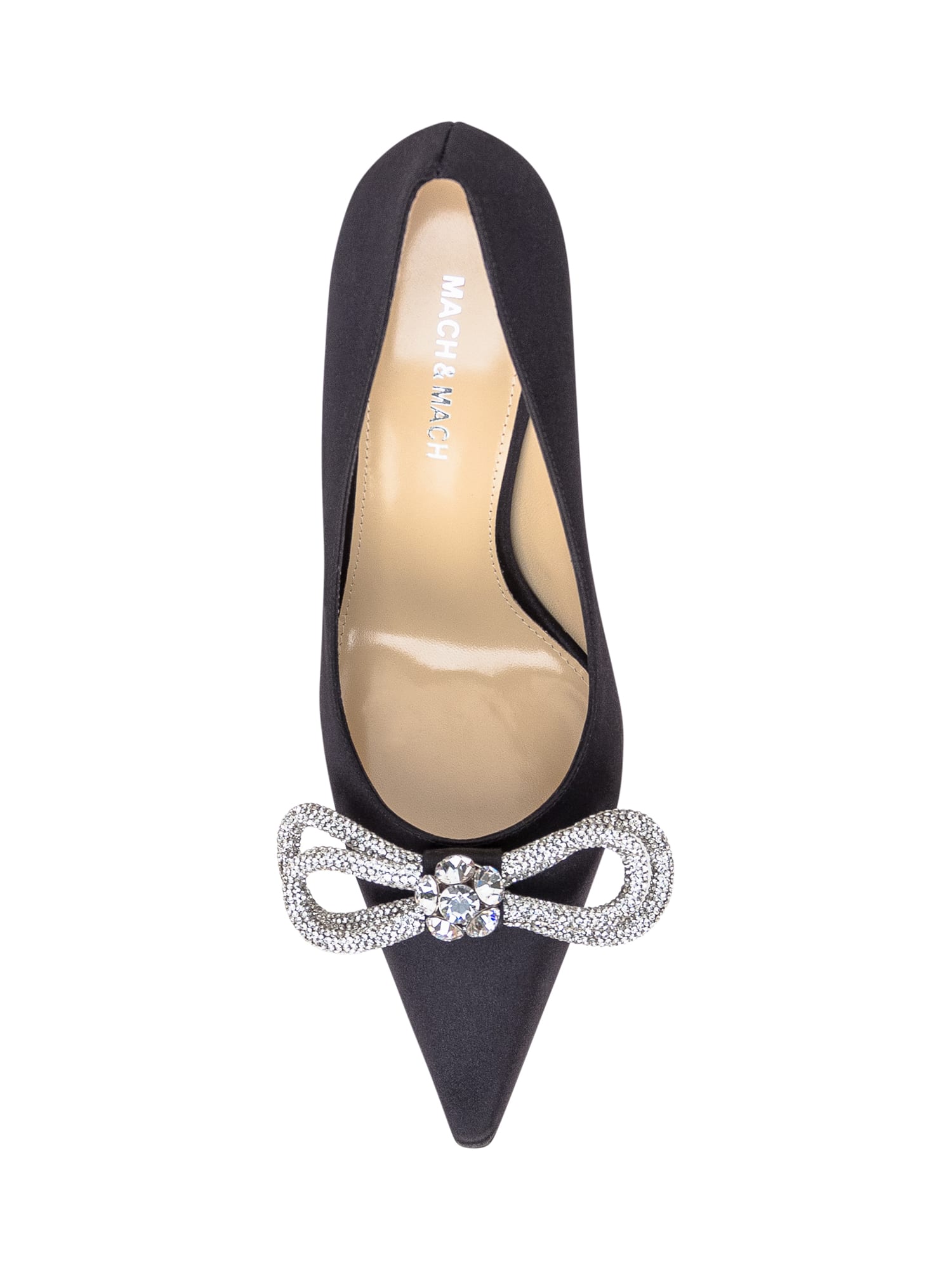 Shop Mach &amp; Mach Double Bow Pump In Black