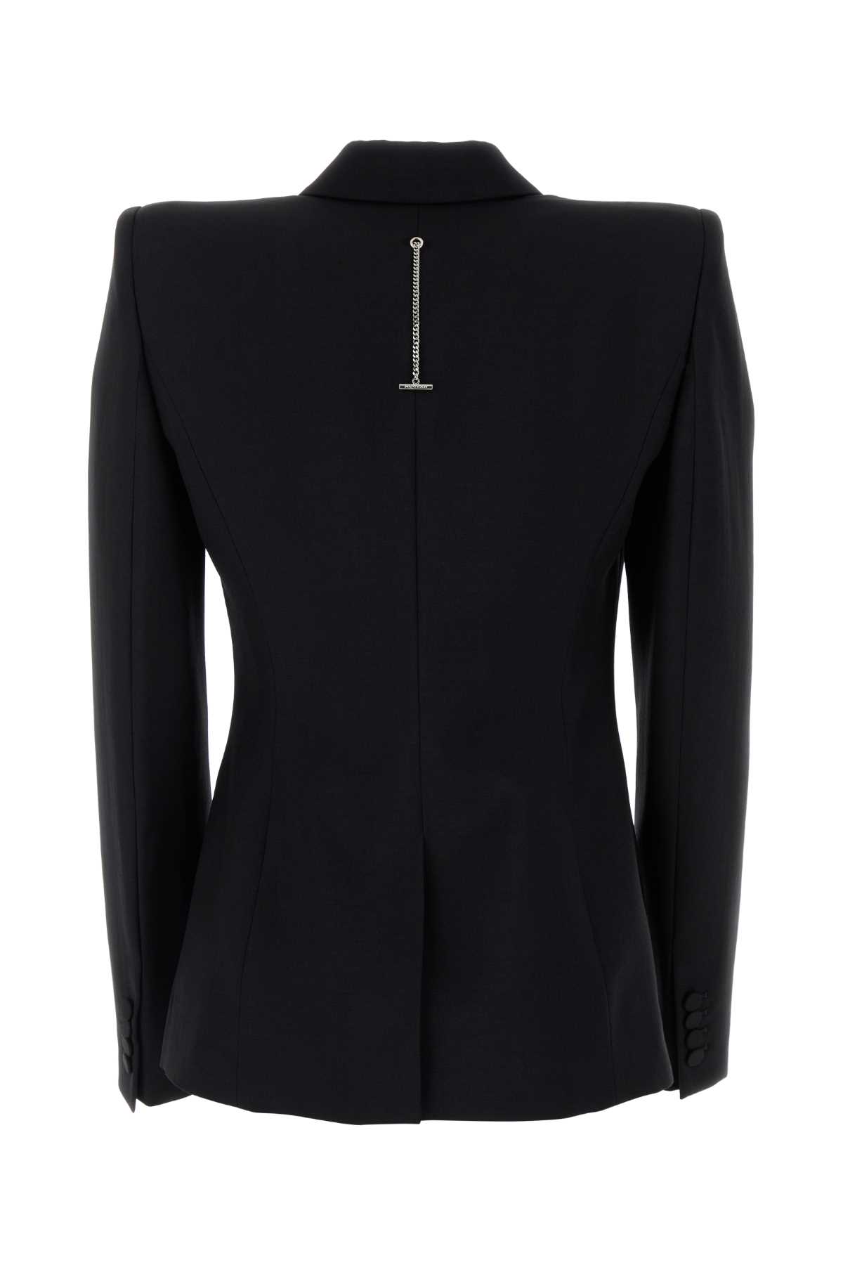 Alexander Mcqueen Women's Wool Blend Blazer In Black