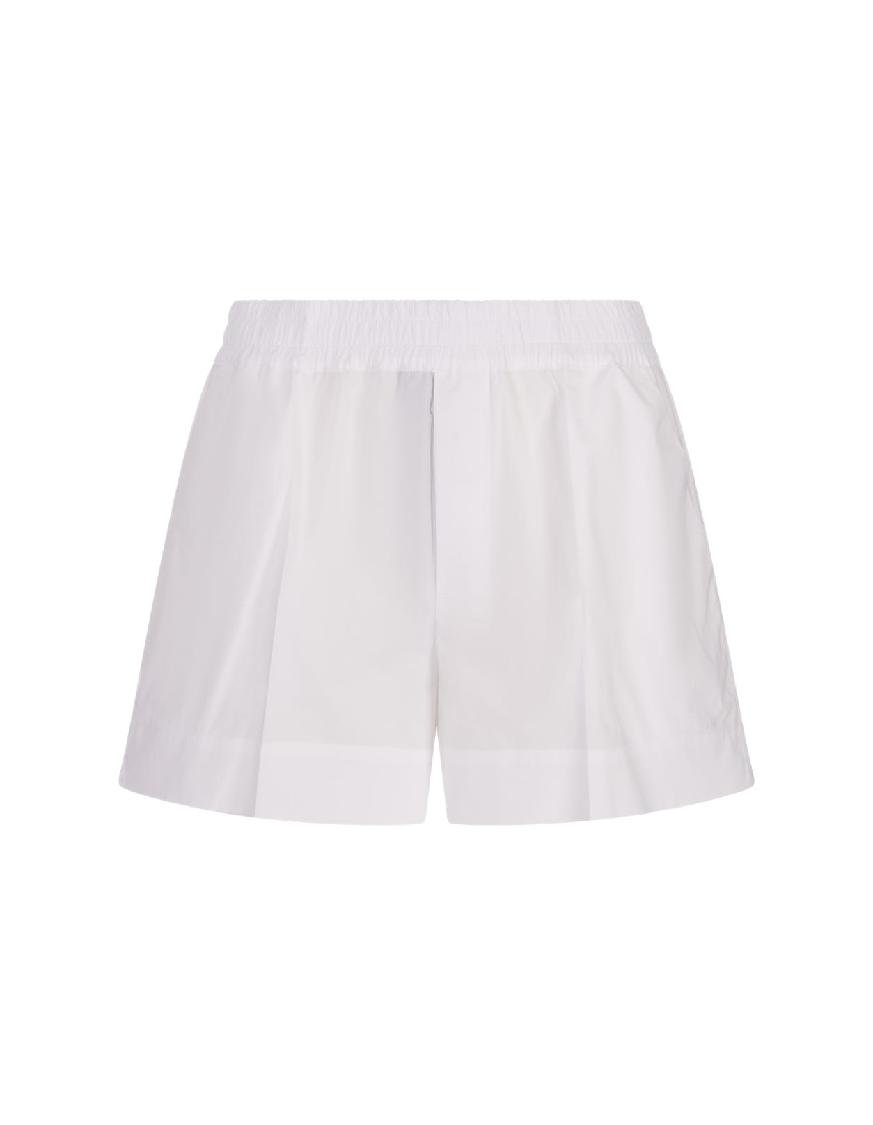 Shop P.a.r.o.s.h Canyox Shorts In White Cotton