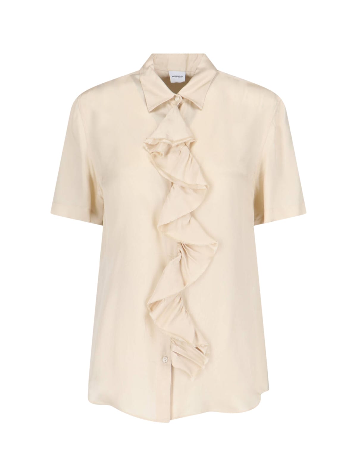 Shirt With Ruffles